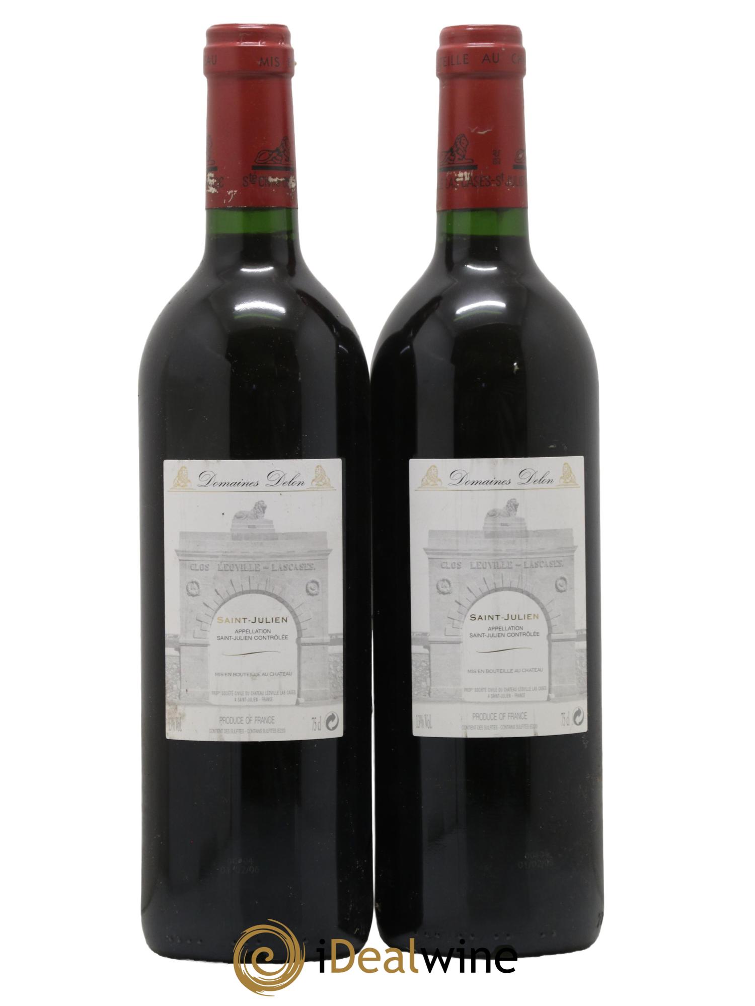 Château Léoville Las Cases 2ème Grand Cru Classé 2003 - Lotto di 2 bottiglie - 1