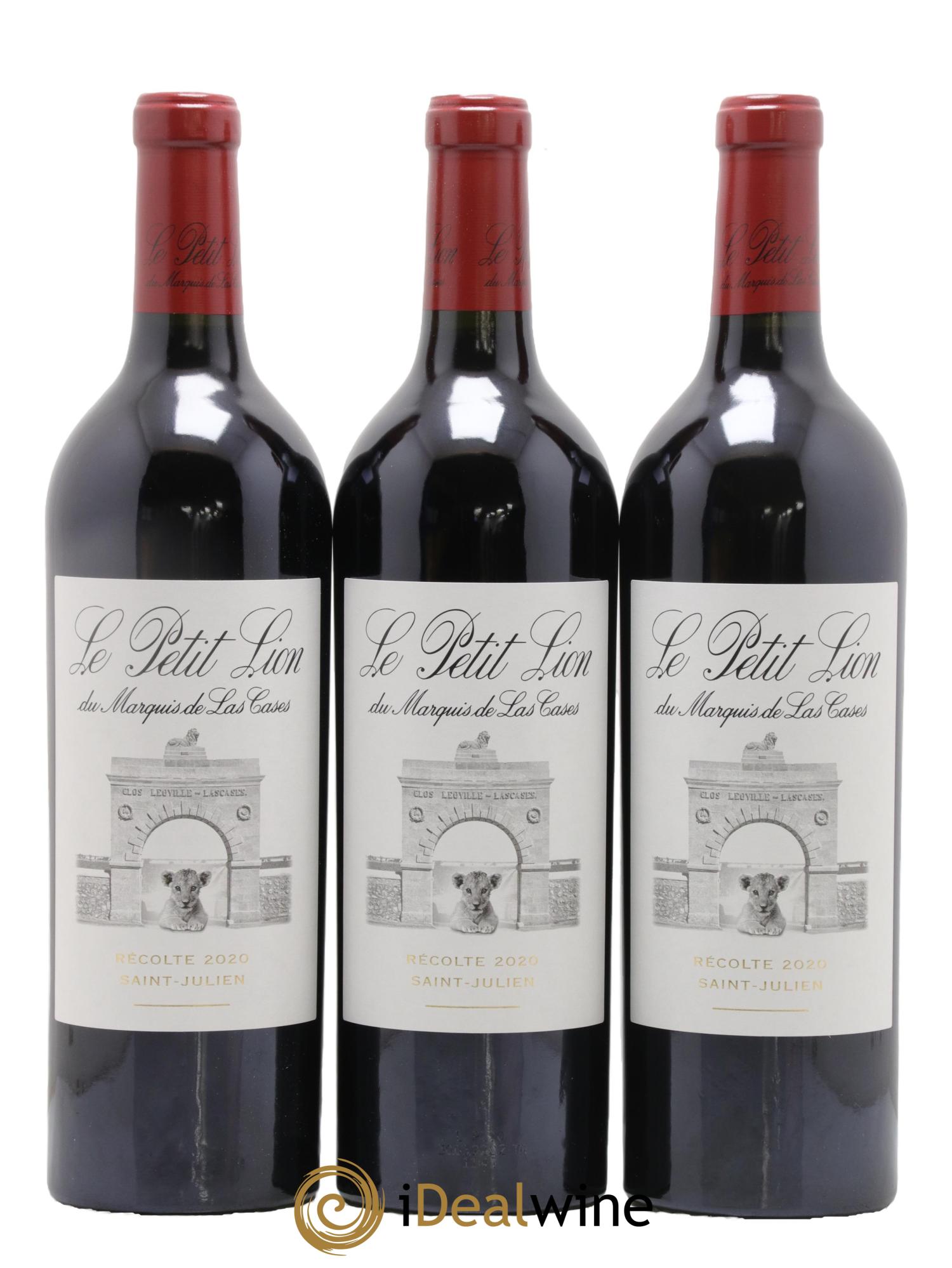 Le Petit Lion du Marquis de Las Cases Second Vin 2020 - Lot of 12 bottles - 1