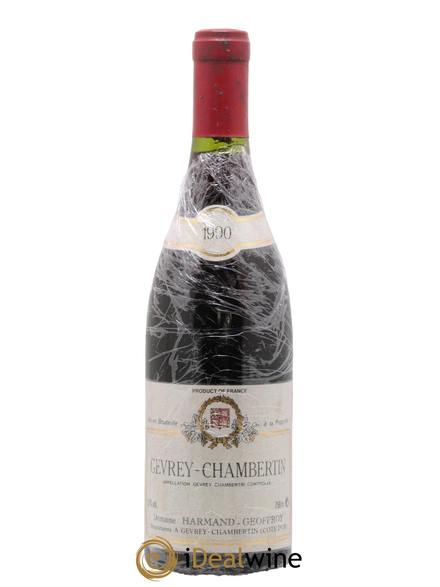 Gevrey-Chambertin Harmand-Geoffroy (Domaine) 1990 - Lotto di 1 bottiglia - 0