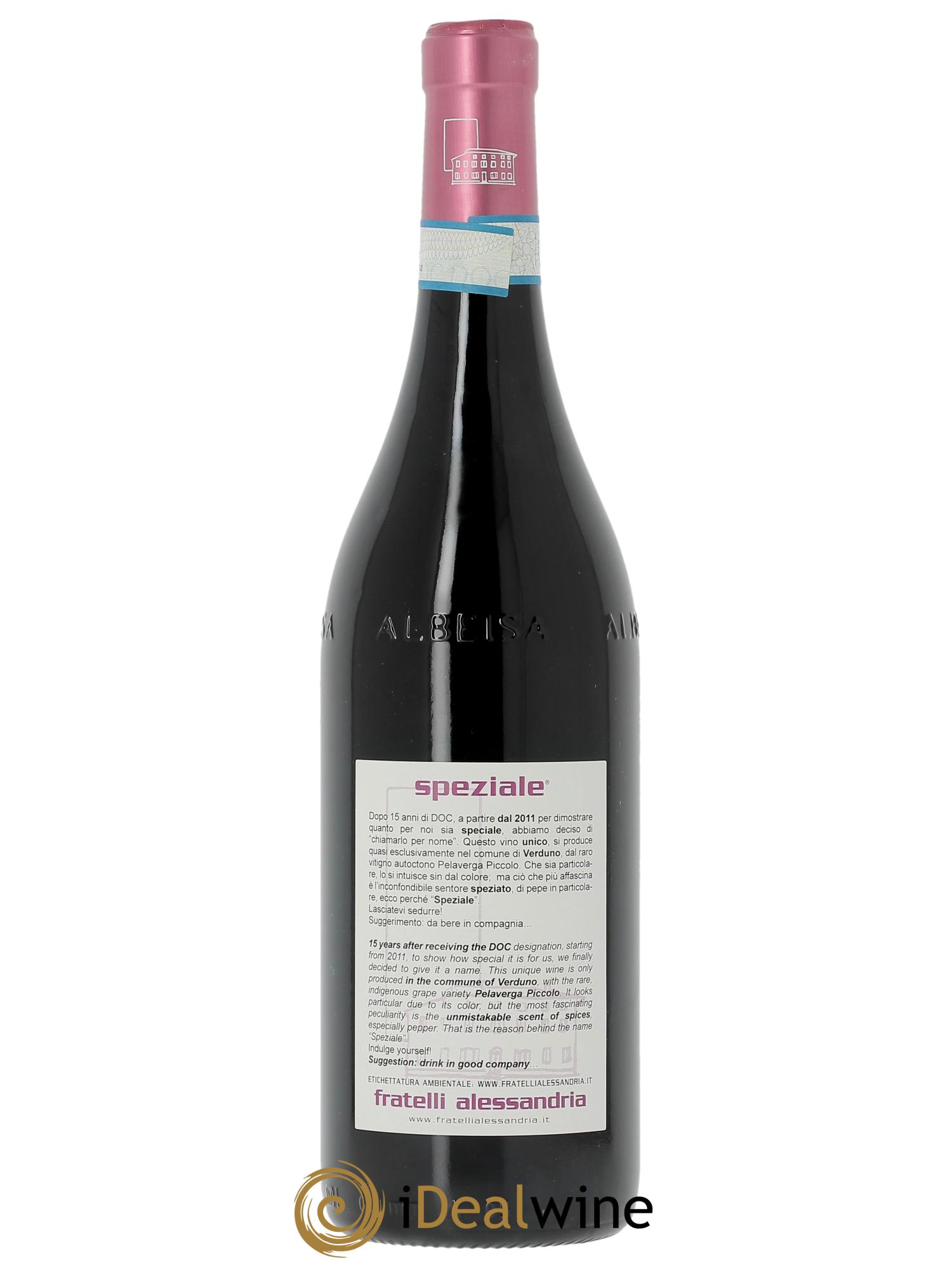 Verduno Pelaverga DOC Fratelli Alessandria  2023 - Lot de 1 bouteille - 1