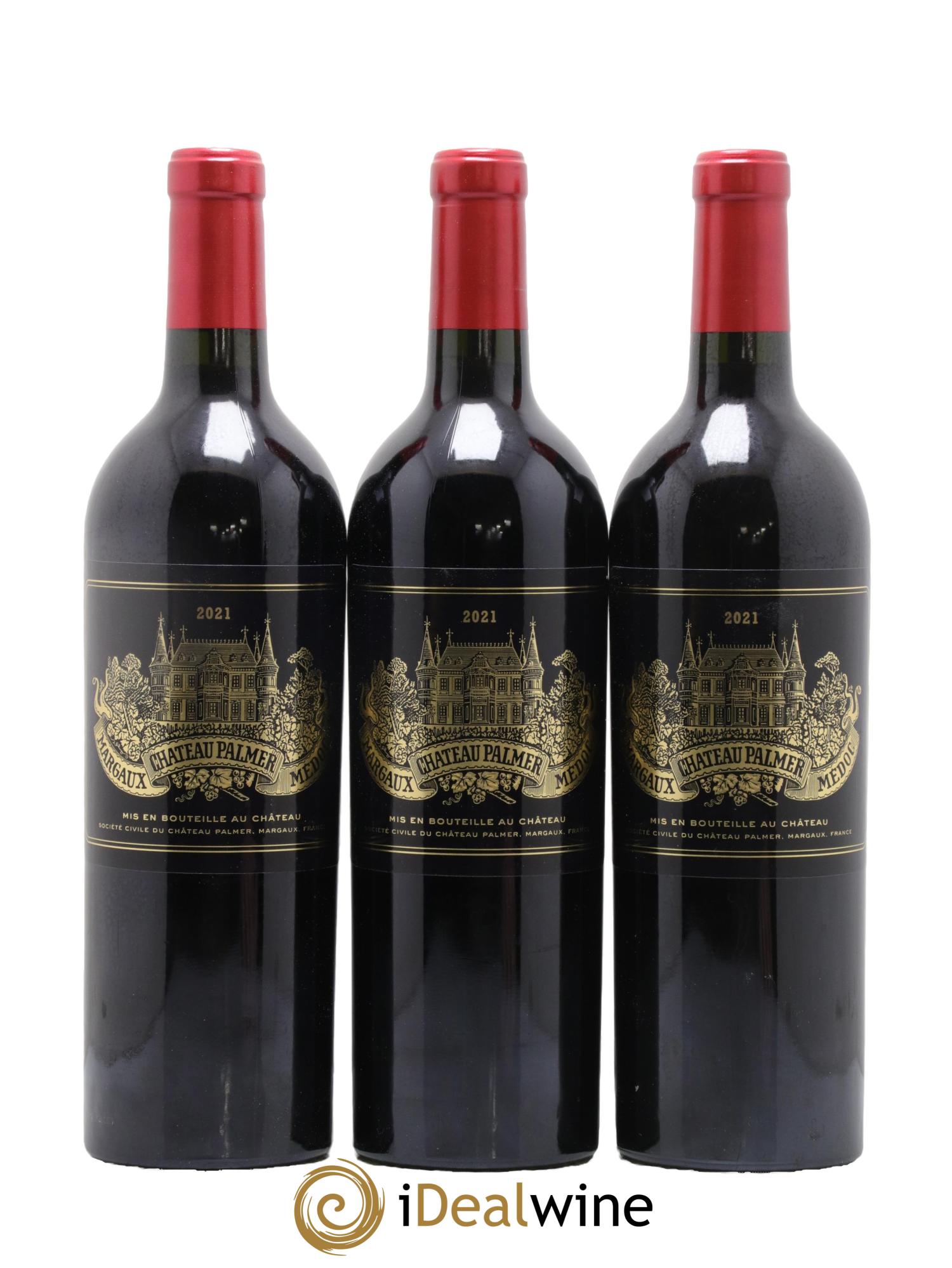 Château Palmer 3ème Grand Cru Classé 2021 - Lot de 6 bouteilles - 1