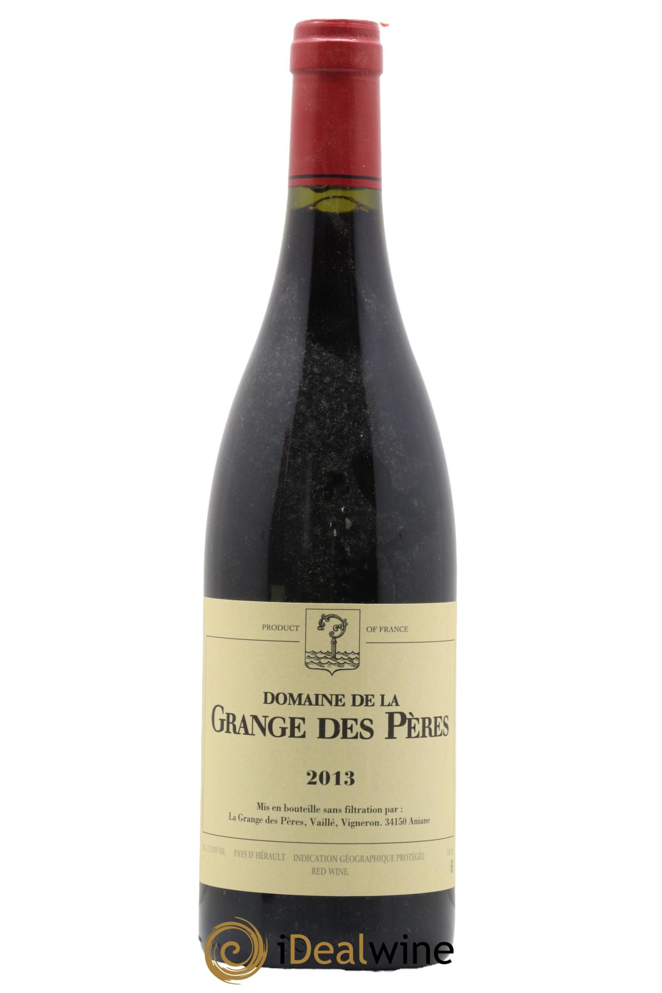 IGP Pays d'Hérault Grange des Pères Laurent Vaillé 2013 - Lot de 1 bouteille - 0