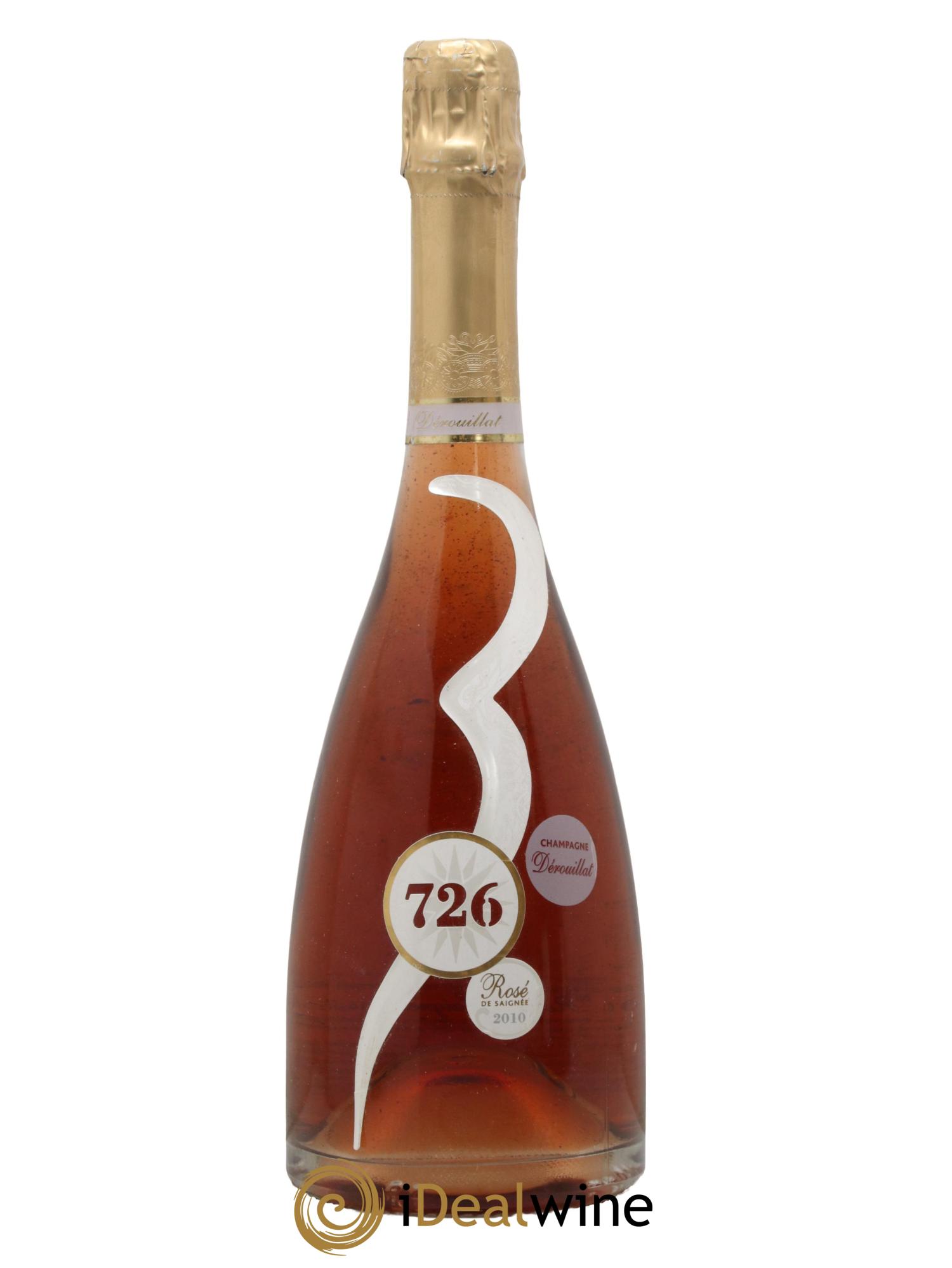 Champagne Rosé de Saignée Cuvée 726 Maison Derouillat 2010 - Posten von 1 Flasche - 0