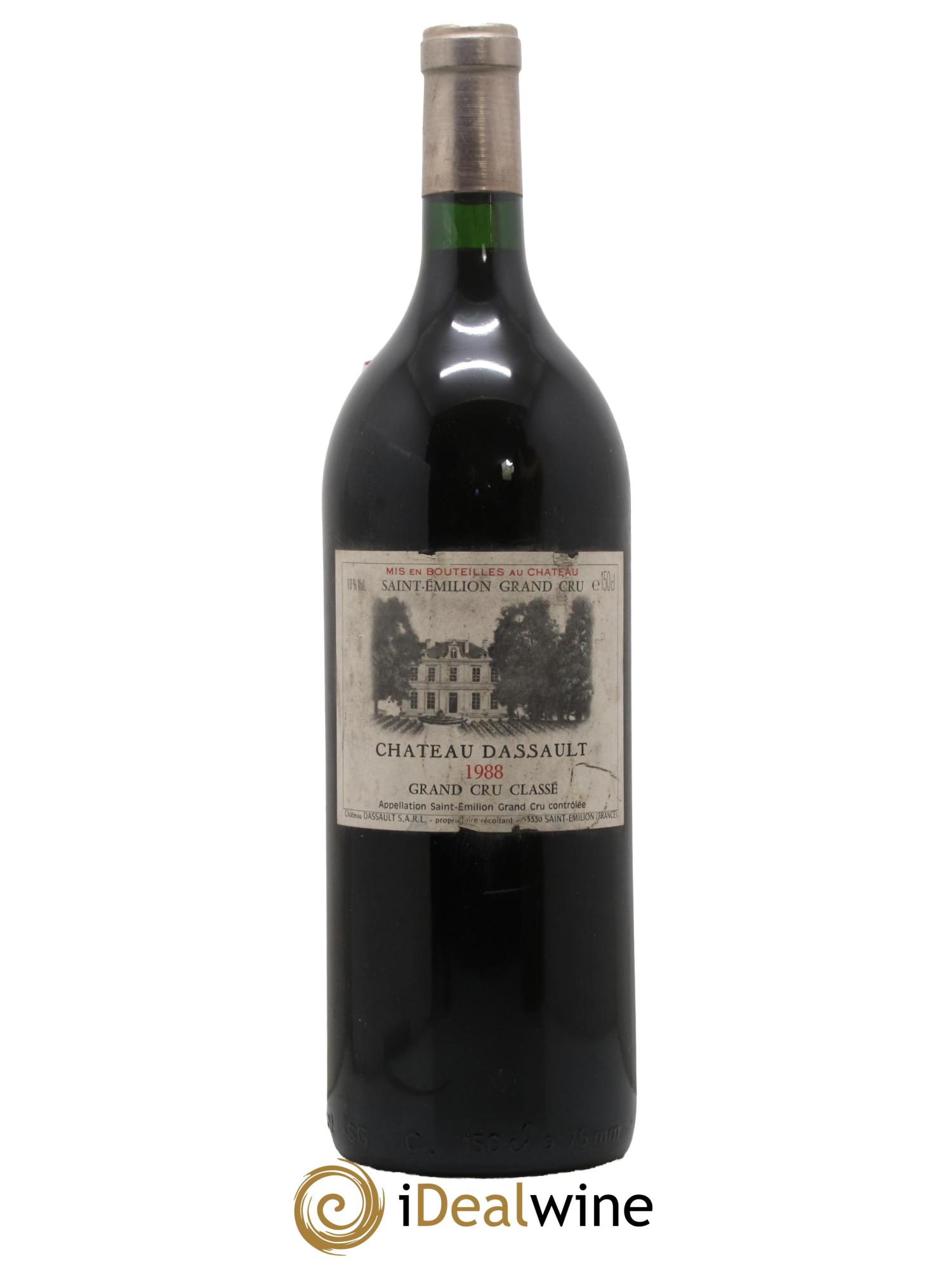 Château Dassault Grand Cru Classé 1988 - Lot de 1 bouteille - 0