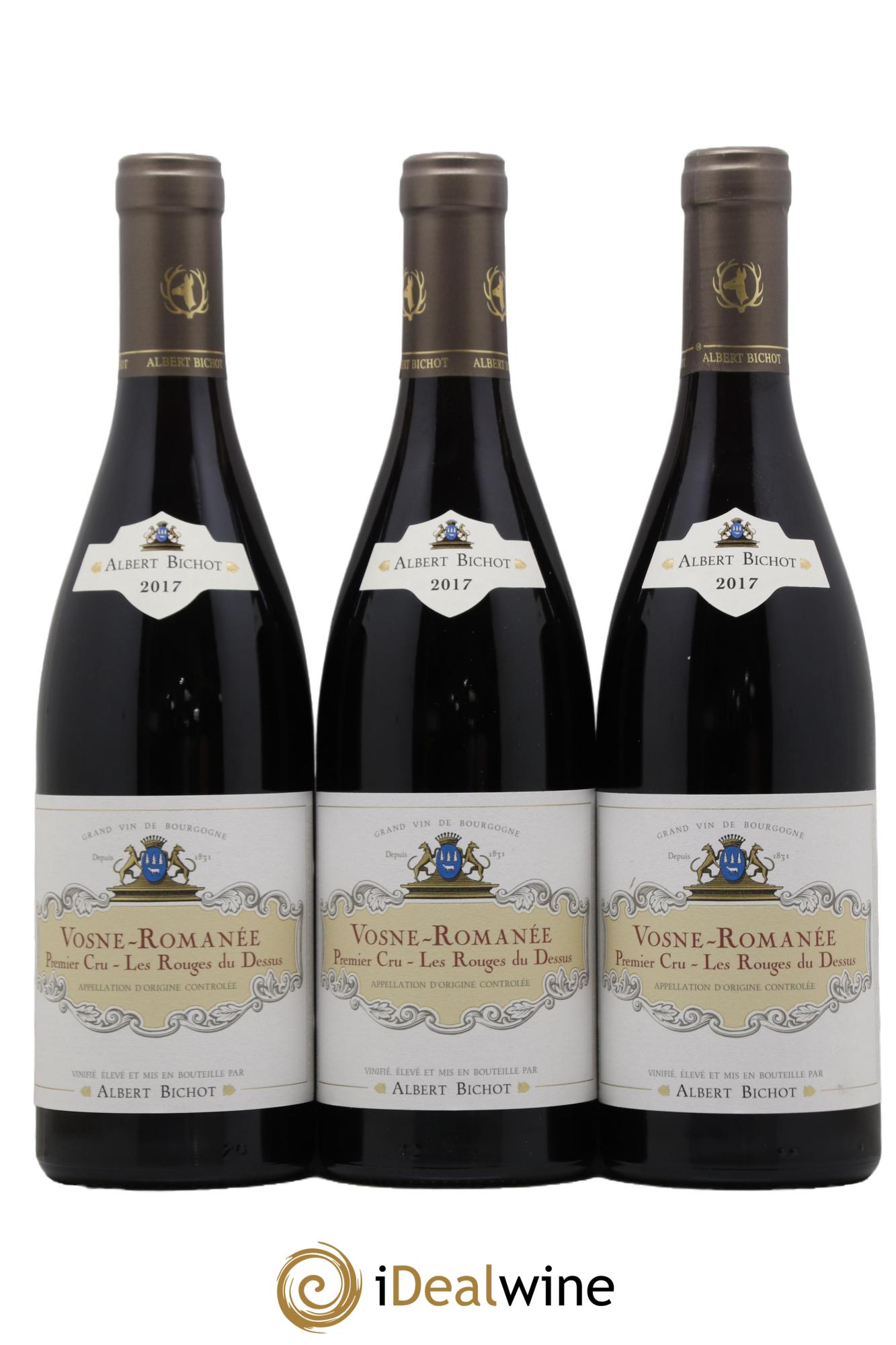 Vosne-Romanée 1er Cru Les Rouges du Dessus Albert Bichot 2017 - Posten von 6 Flaschen - 2