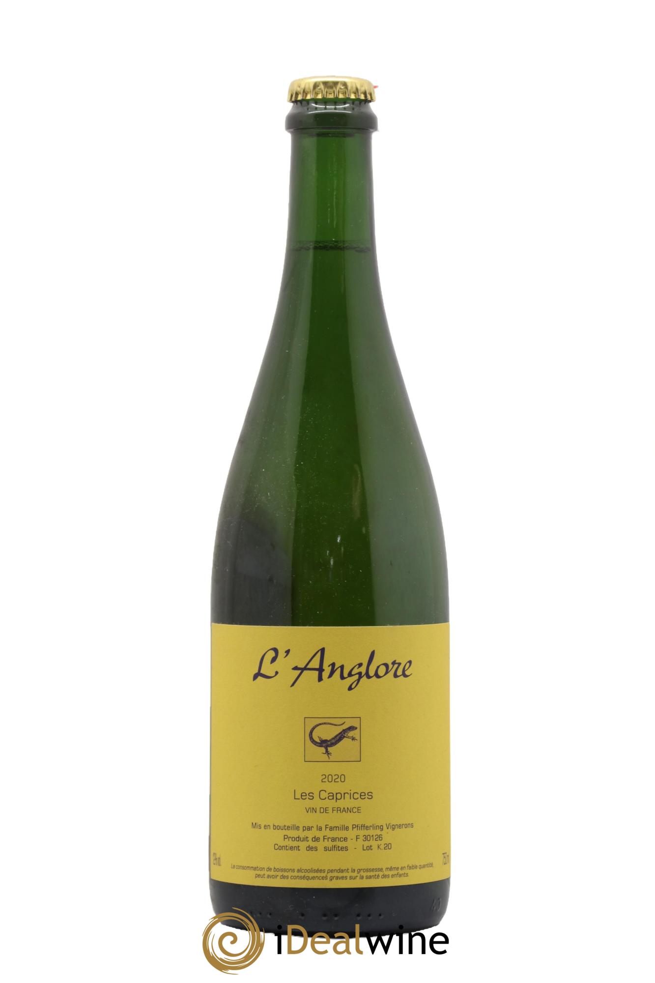 Vin de France Les Caprices L'Anglore  2020 - Lot of 1 bottle - 0