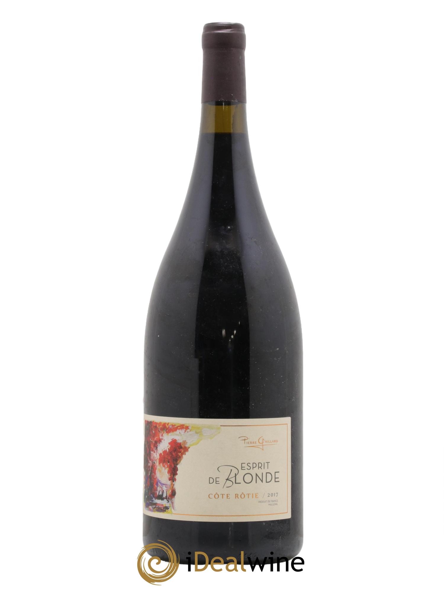 Côte-Rôtie Esprit de Blonde Pierre Gaillard 2017 - Lotto di 1 magnum - 0