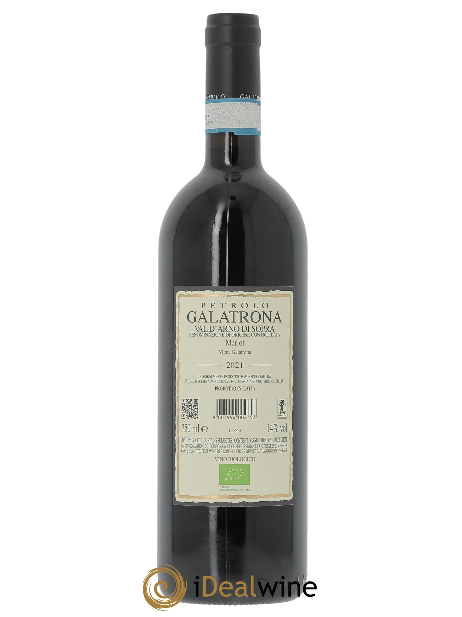 Toscane IGT Petrolo Galatrona  2021 - Posten von 1 Flasche - 1