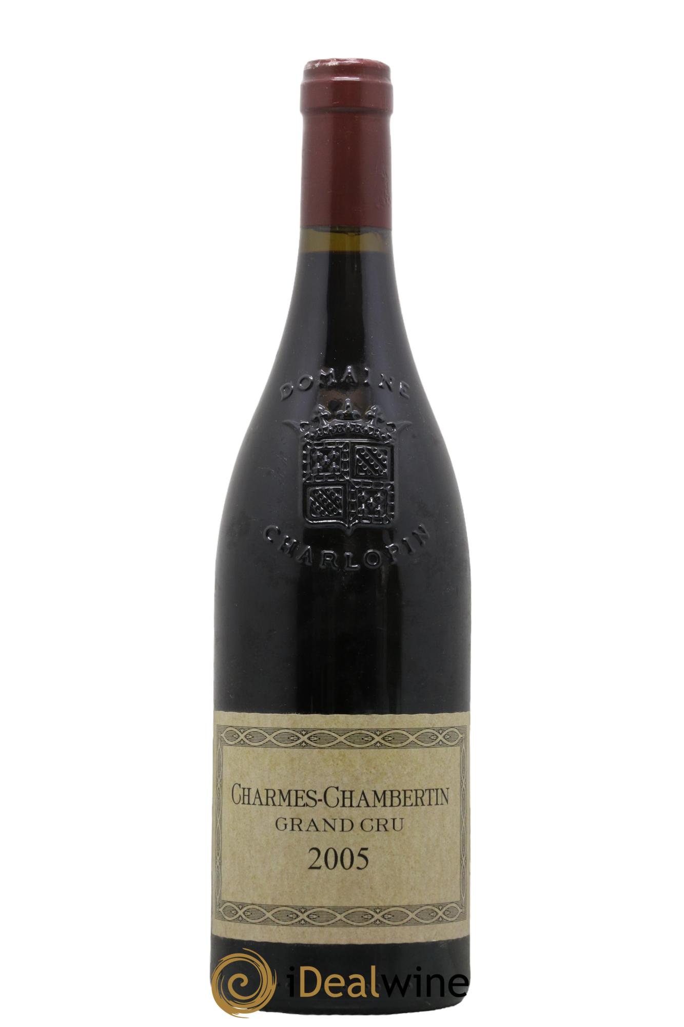 Charmes-Chambertin Grand Cru Charlopin-Parizot 2005 - Lot de 1 bouteille - 0