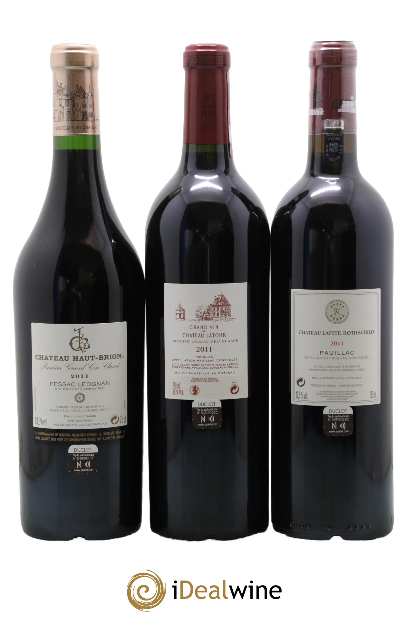 Caisse Collection Duclot 2011 2011 - Lot de 9 bouteilles - 6