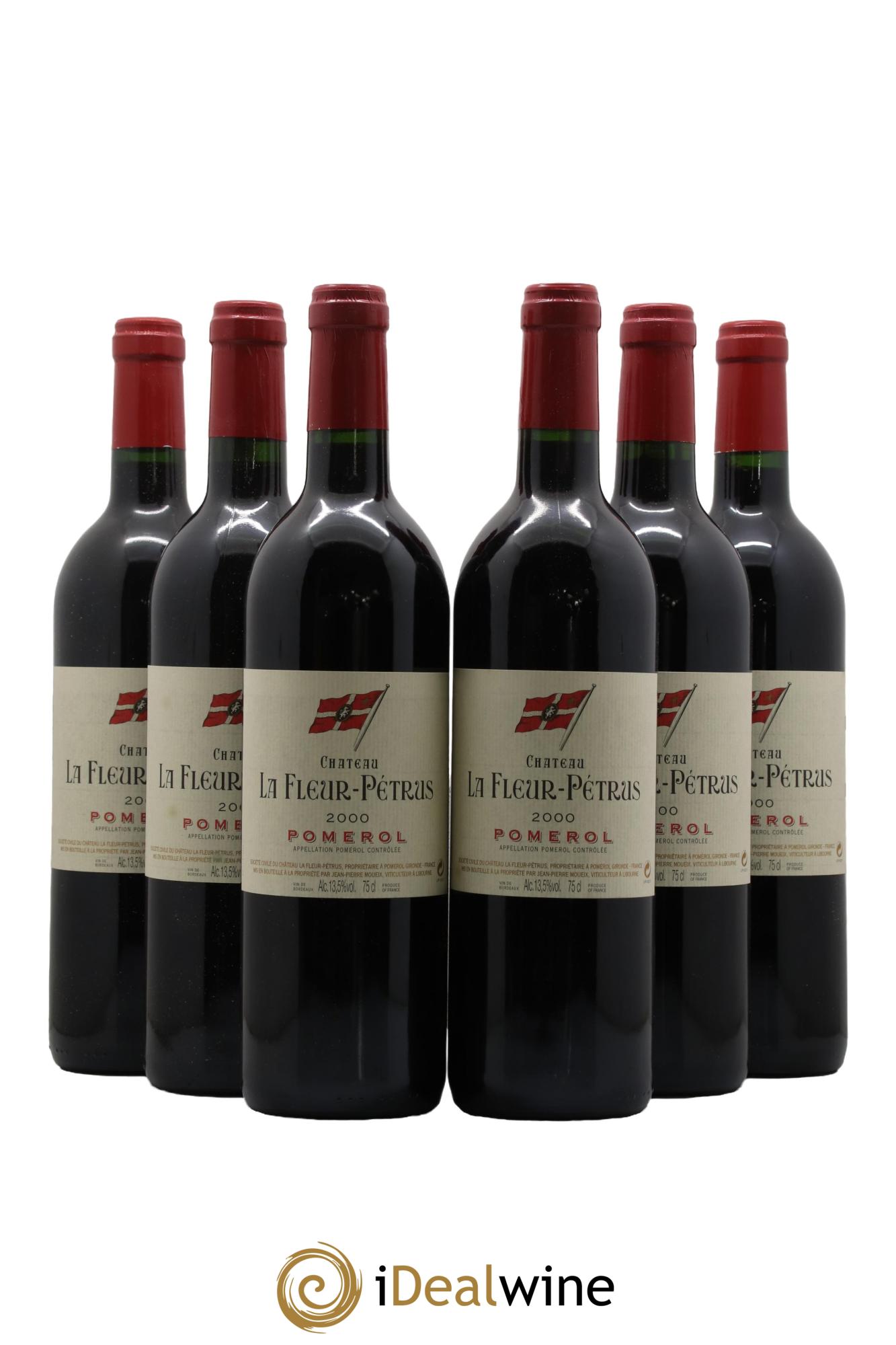 Château la Fleur Petrus  2000 - Lotto di 6 bottiglie - 0