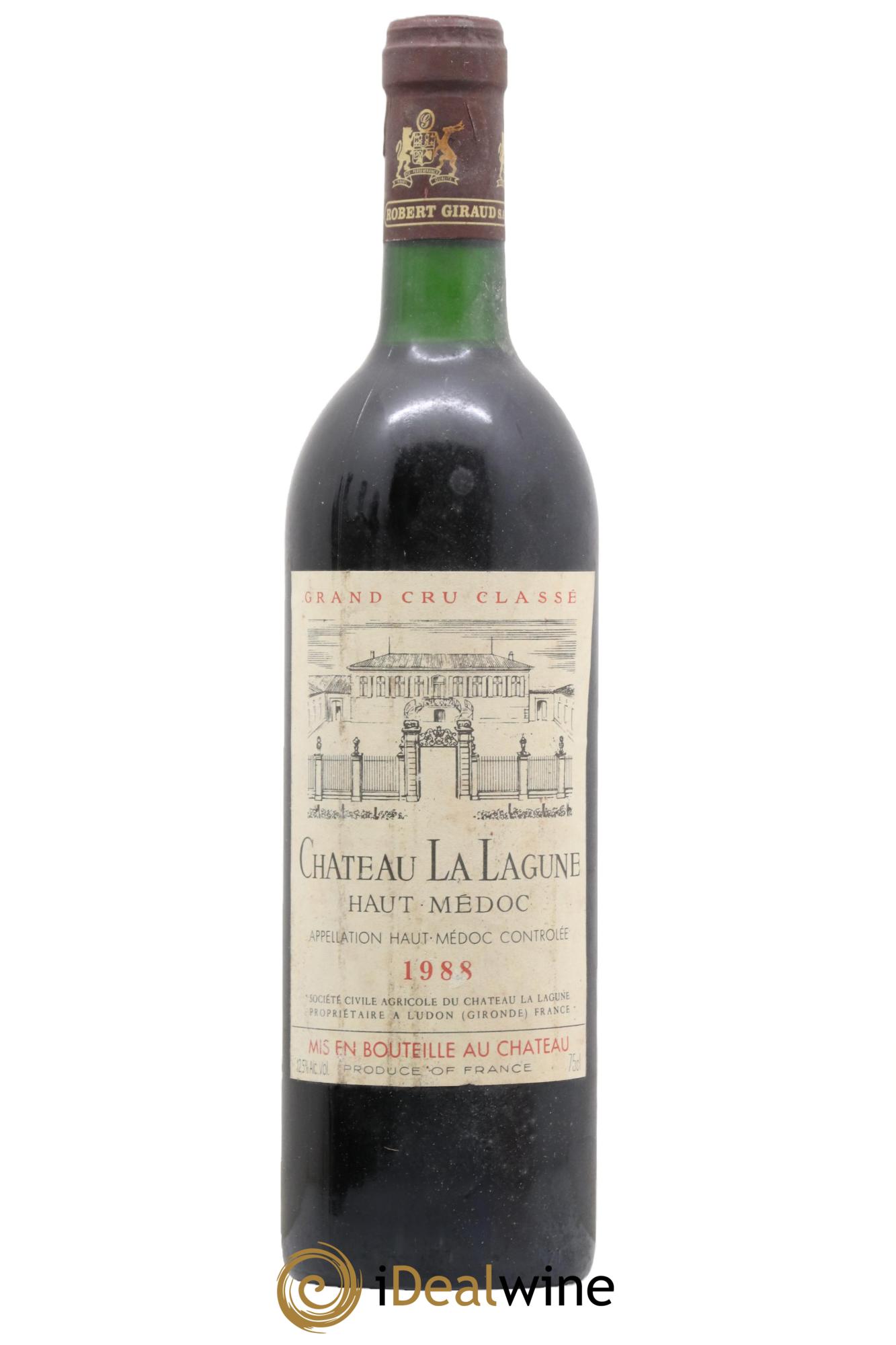 Château la Lagune 3ème Grand Cru Classé 1988 - Lotto di 1 bottiglia - 0