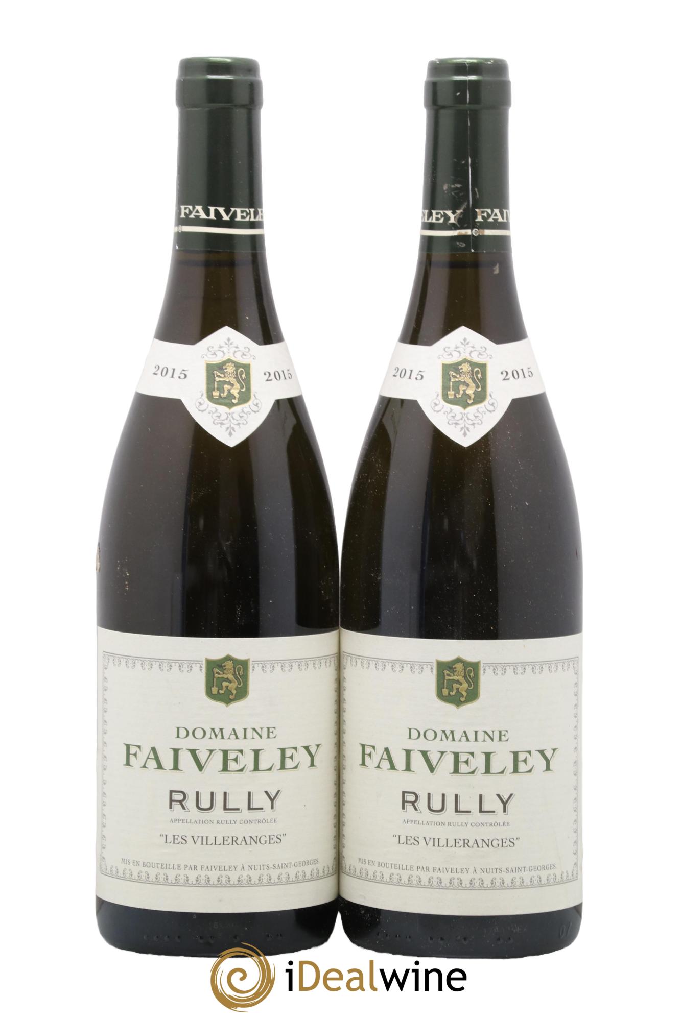 Rully Les Villeranges Domaine Faiveley 2015 - Lot of 2 bottles - 0