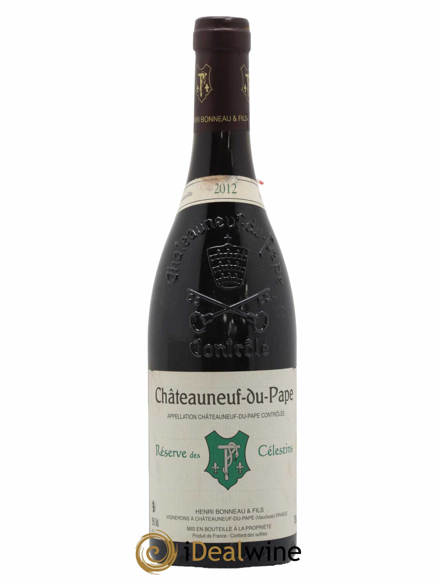 Châteauneuf-du-Pape Réserve des Célestins Henri Bonneau & Fils  2012 - Lot de 1 bouteille - 0