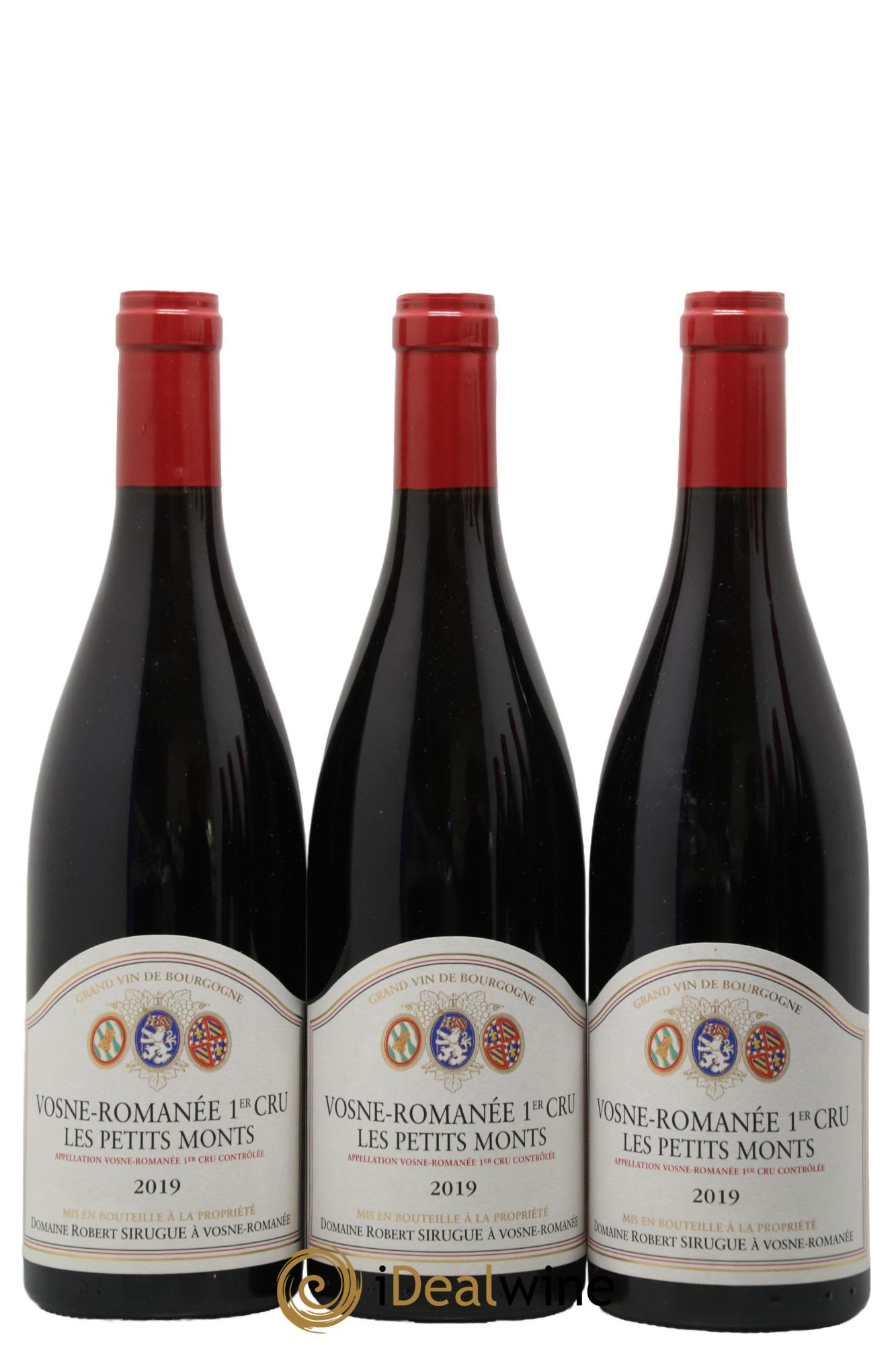 Vosne-Romanée 1er Cru Les Petits Monts Robert Sirugue (Domaine) 2019 - Posten von 3 Flaschen - 0