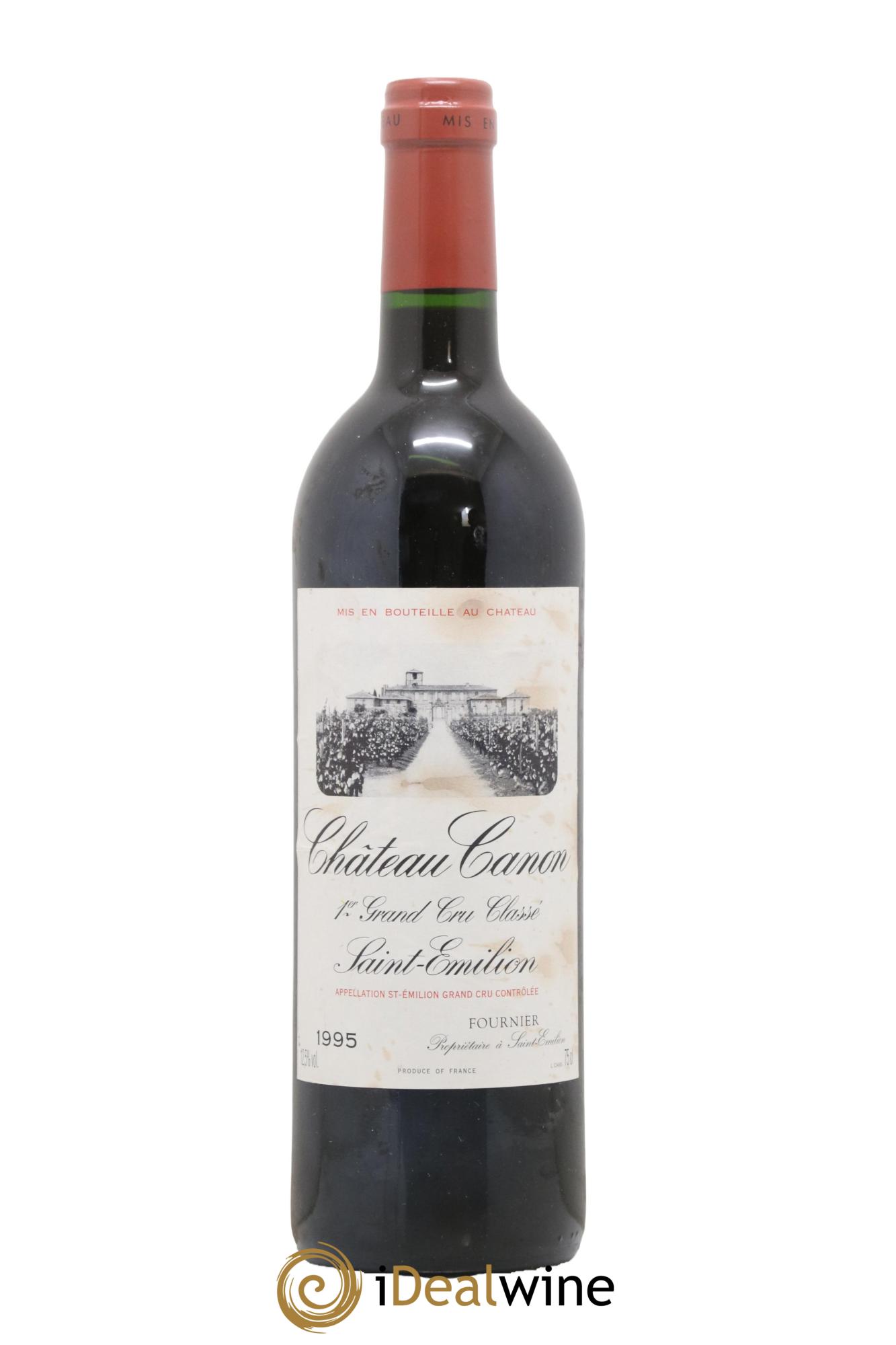 Château Canon 1er Grand Cru Classé B 1995 - Lot de 1 bouteille - 0