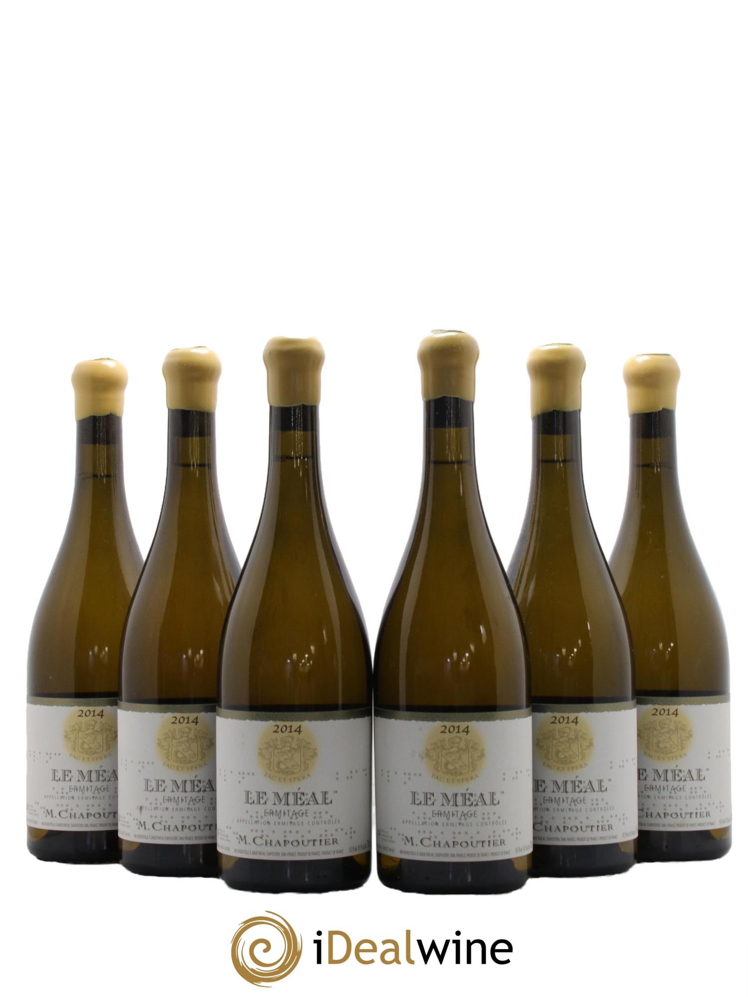 Hermitage Ermitage Le Méal Chapoutier 2014 - Lot of 6 bottles - 0