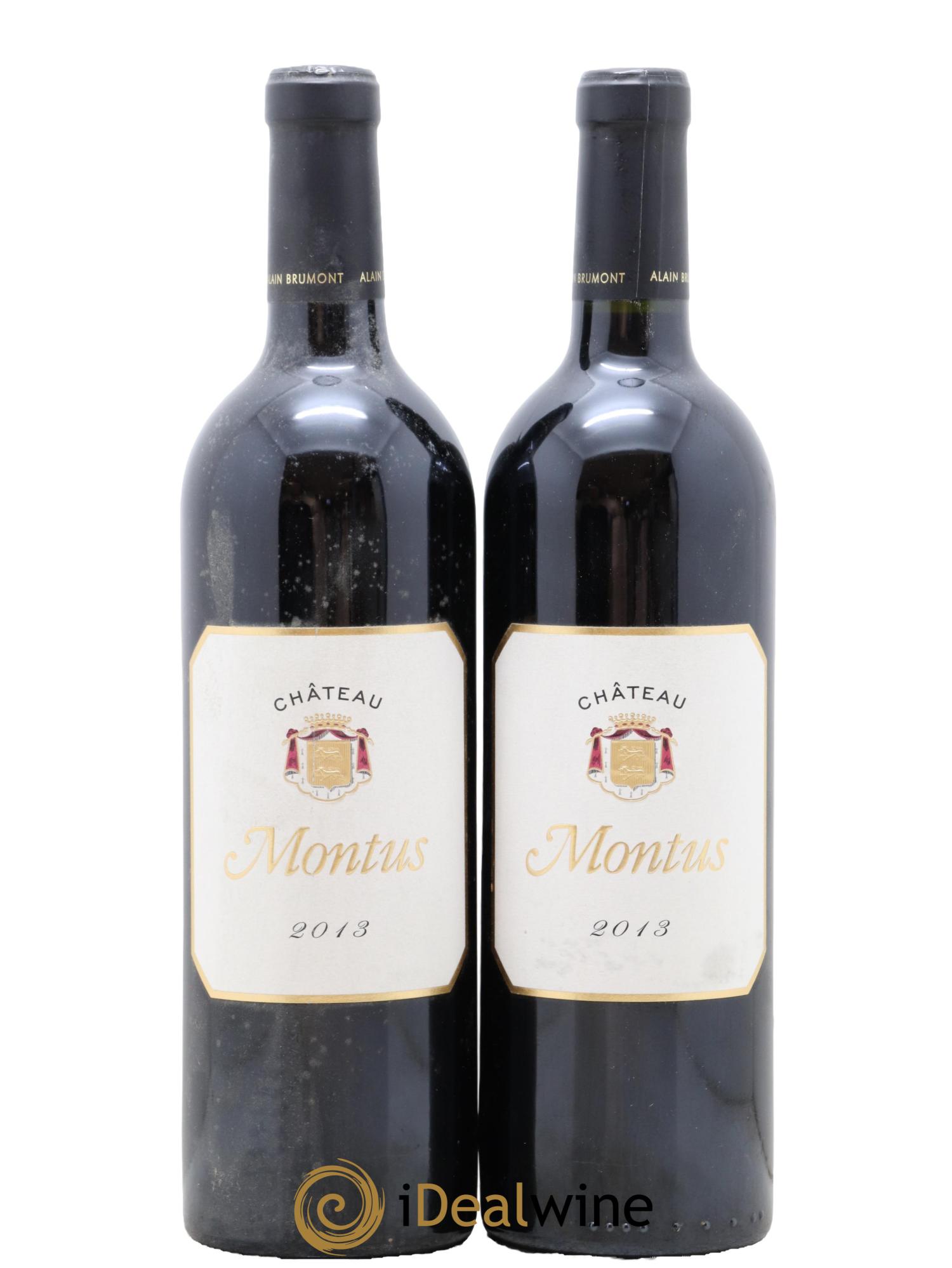 Madiran Château Montus Alain Brumont  2013 - Lot of 2 bottles - 0