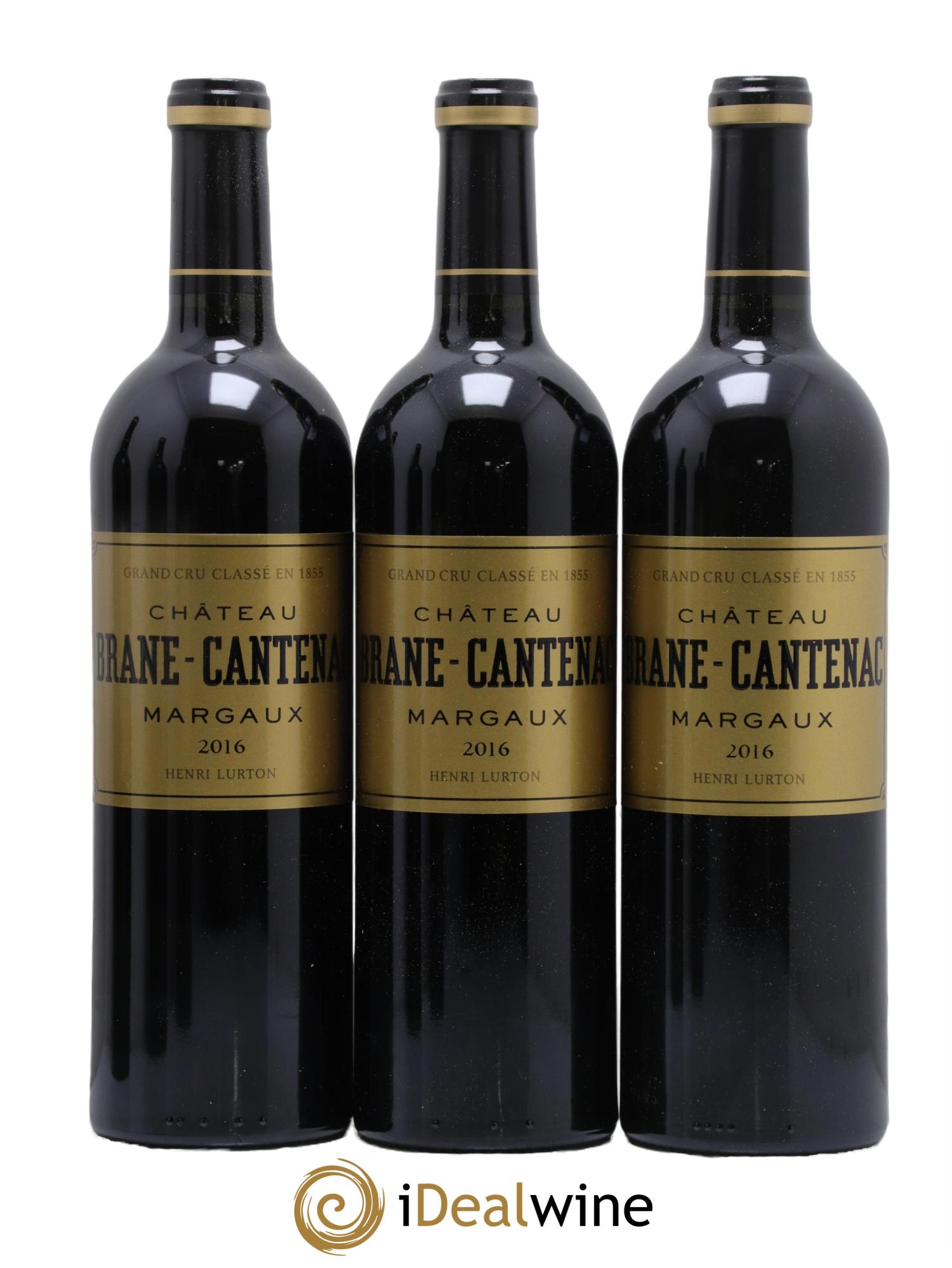 Château Brane Cantenac 2ème Grand Cru Classé 2016 - Lotto di 6 bottiglie - 2