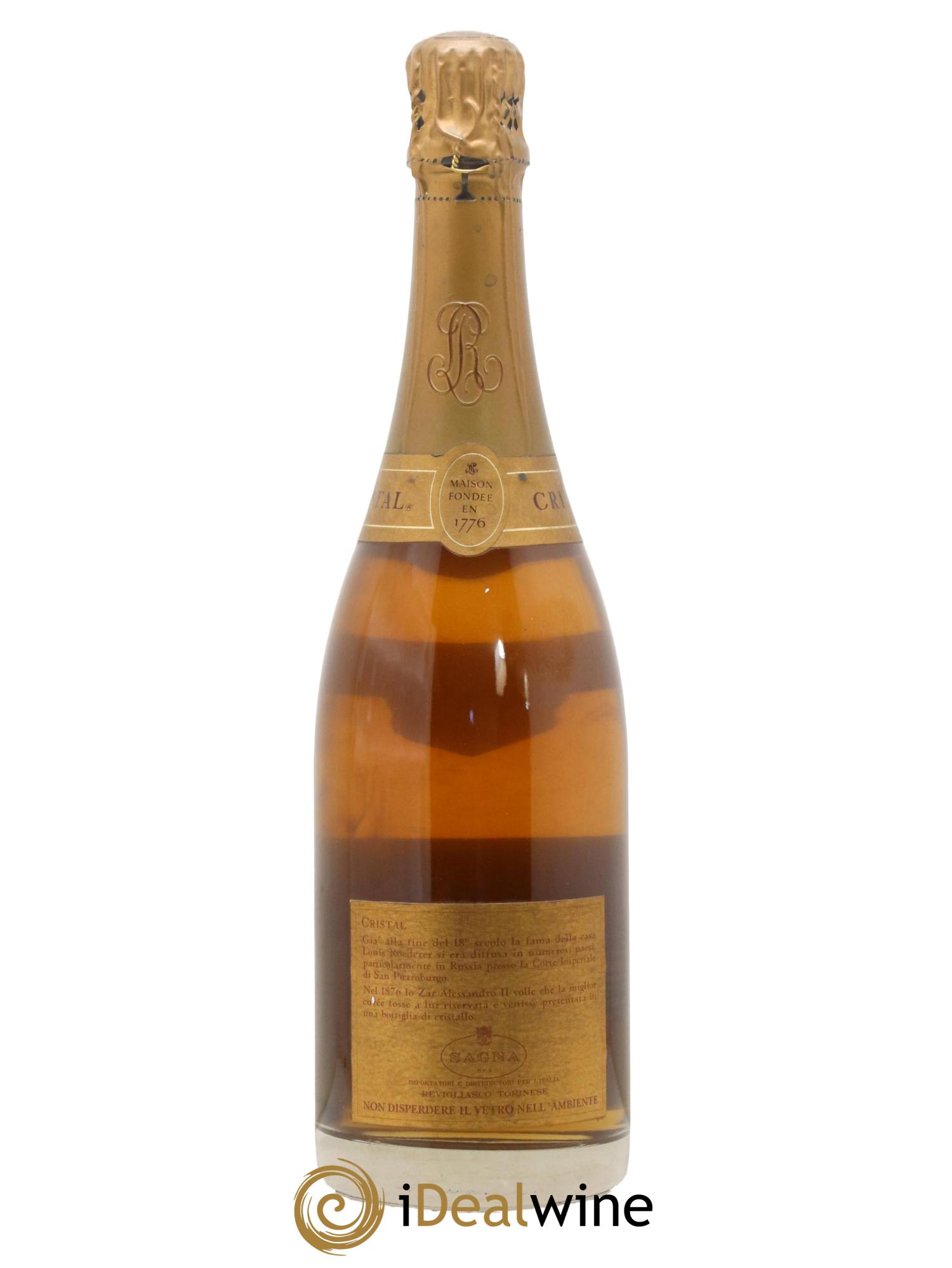 Cristal Louis Roederer 1990 - Lot de 1 bouteille - 1