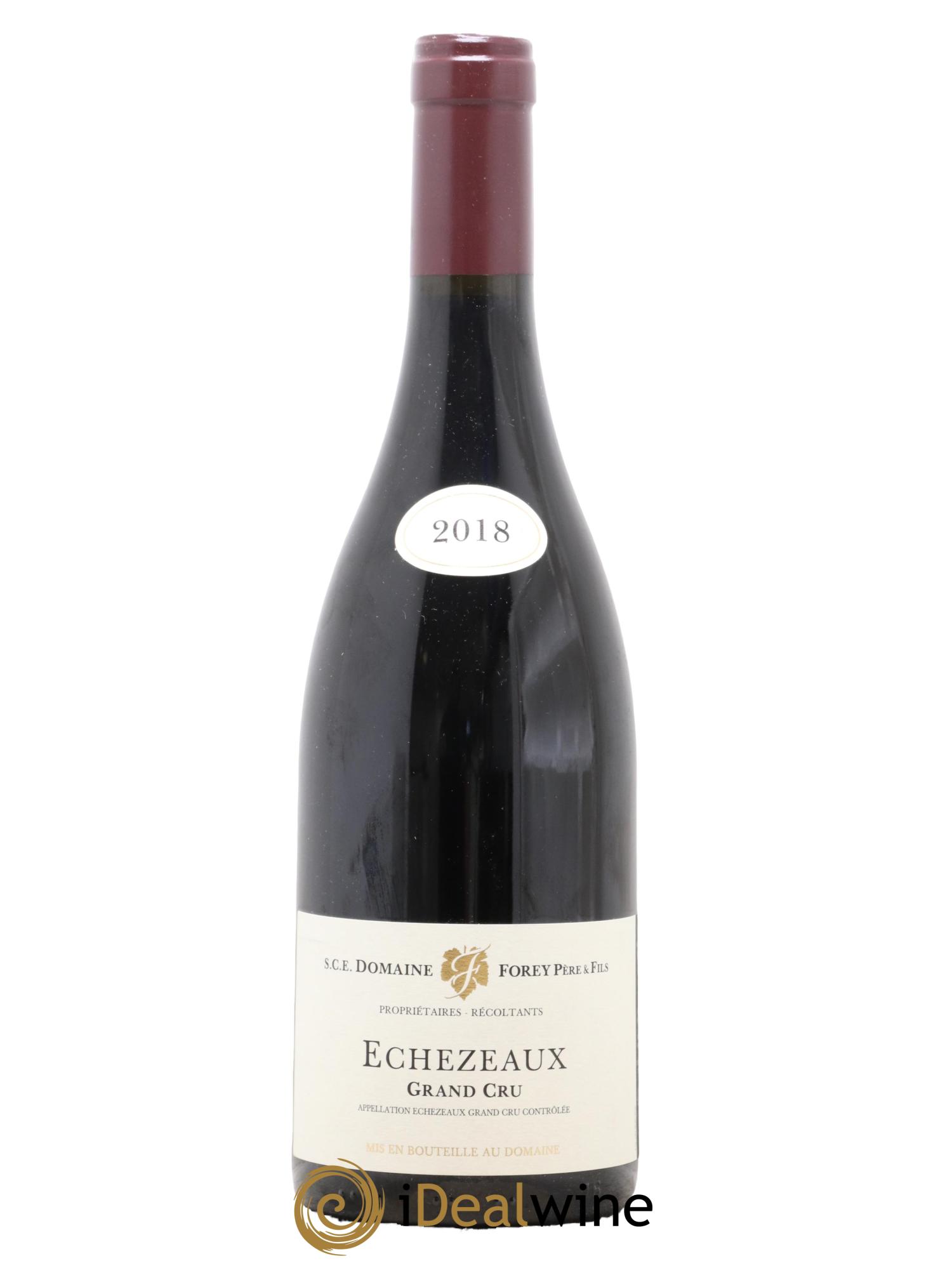 Echezeaux Grand Cru Forey Père et Fils (Domaine) 2018 - Lot of 1 bottle - 0