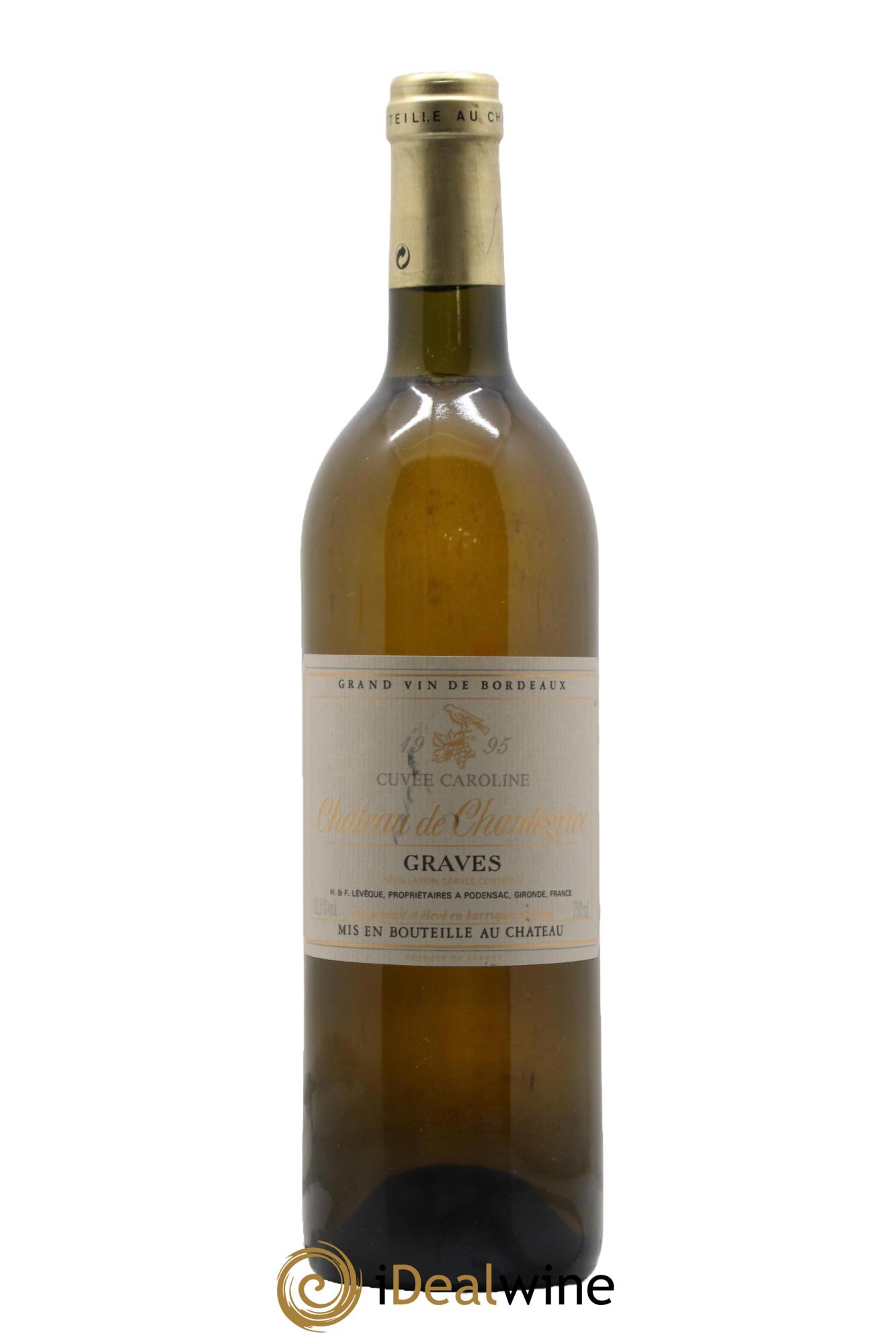 Château de Chantegrive Cuvée Caroline 1995 - Lot of 1 bottle - 0