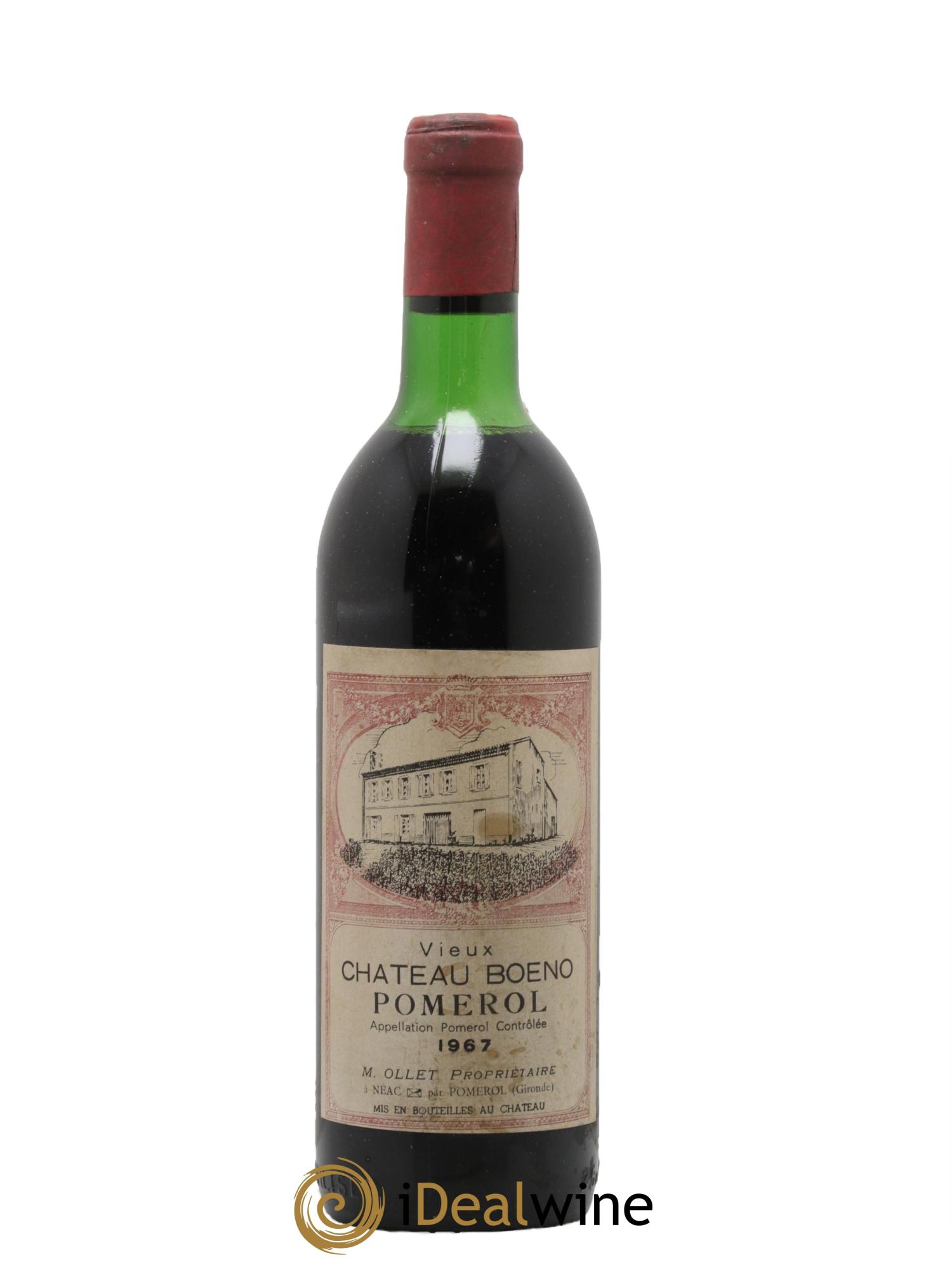 Pomerol Vieux Château Boeno 1967 - Lot of 1 bottle - 0