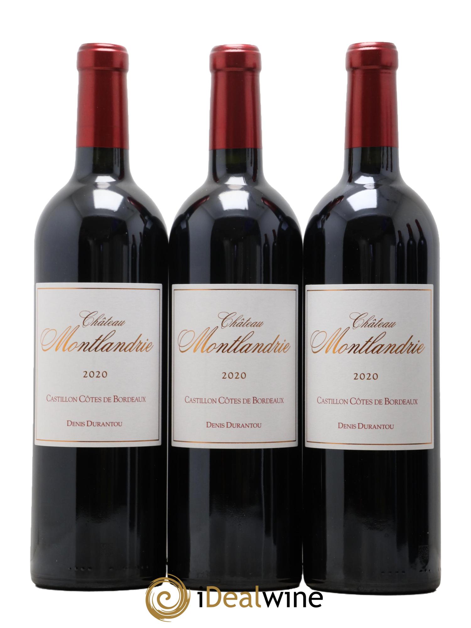 Castillon-Côtes-de-Bordeaux (Côtes-de-Castillon) Château Montlandrie 2020 - Lot de 6 bouteilles - 2