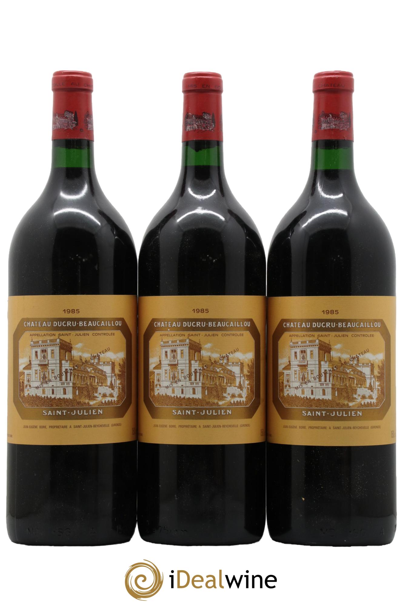 Château Ducru Beaucaillou 2ème Grand Cru Classé 1985 - Lotto di 3 magnum - 0