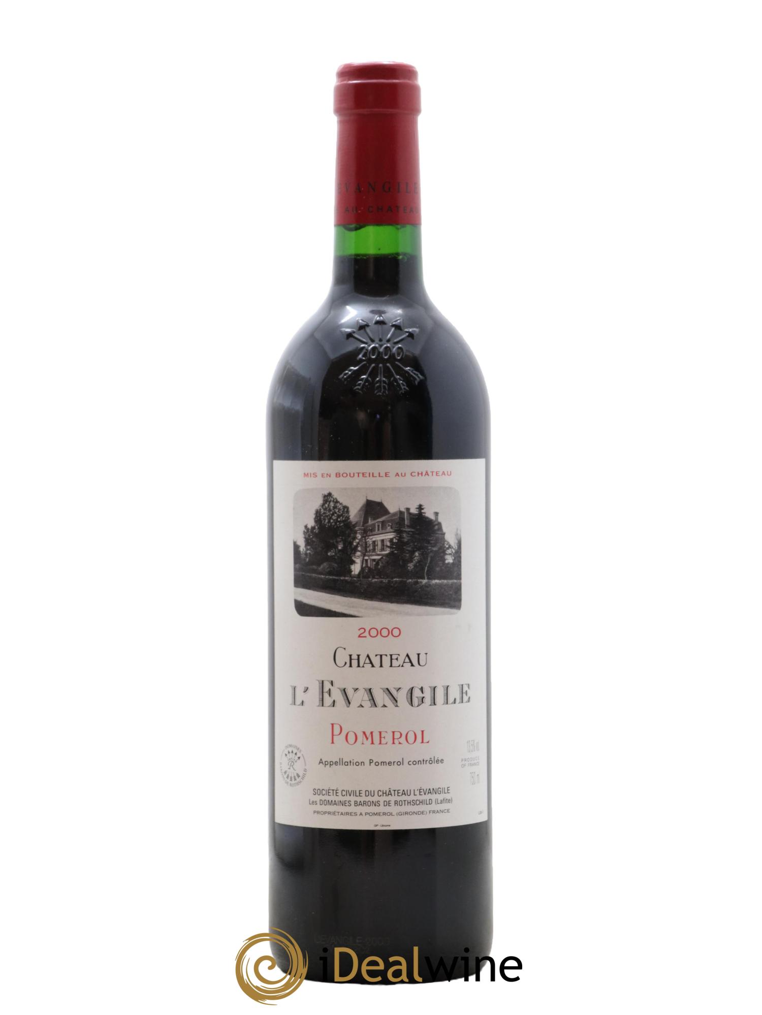 Château l' Évangile 2000 - Posten von 1 Flasche - 0