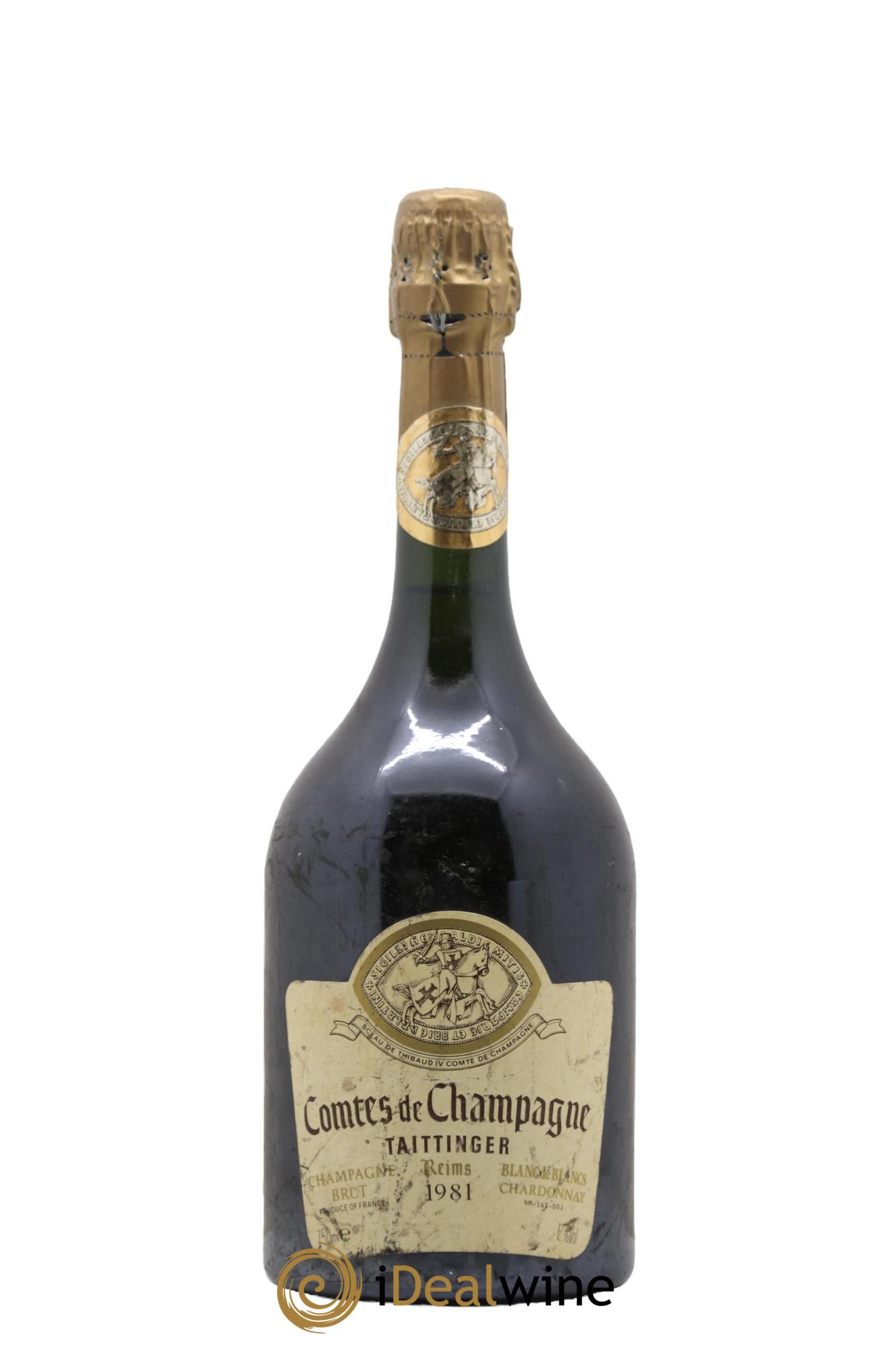 Comtes de Champagne Taittinger 1981 - Lotto di 1 bottiglia - 0