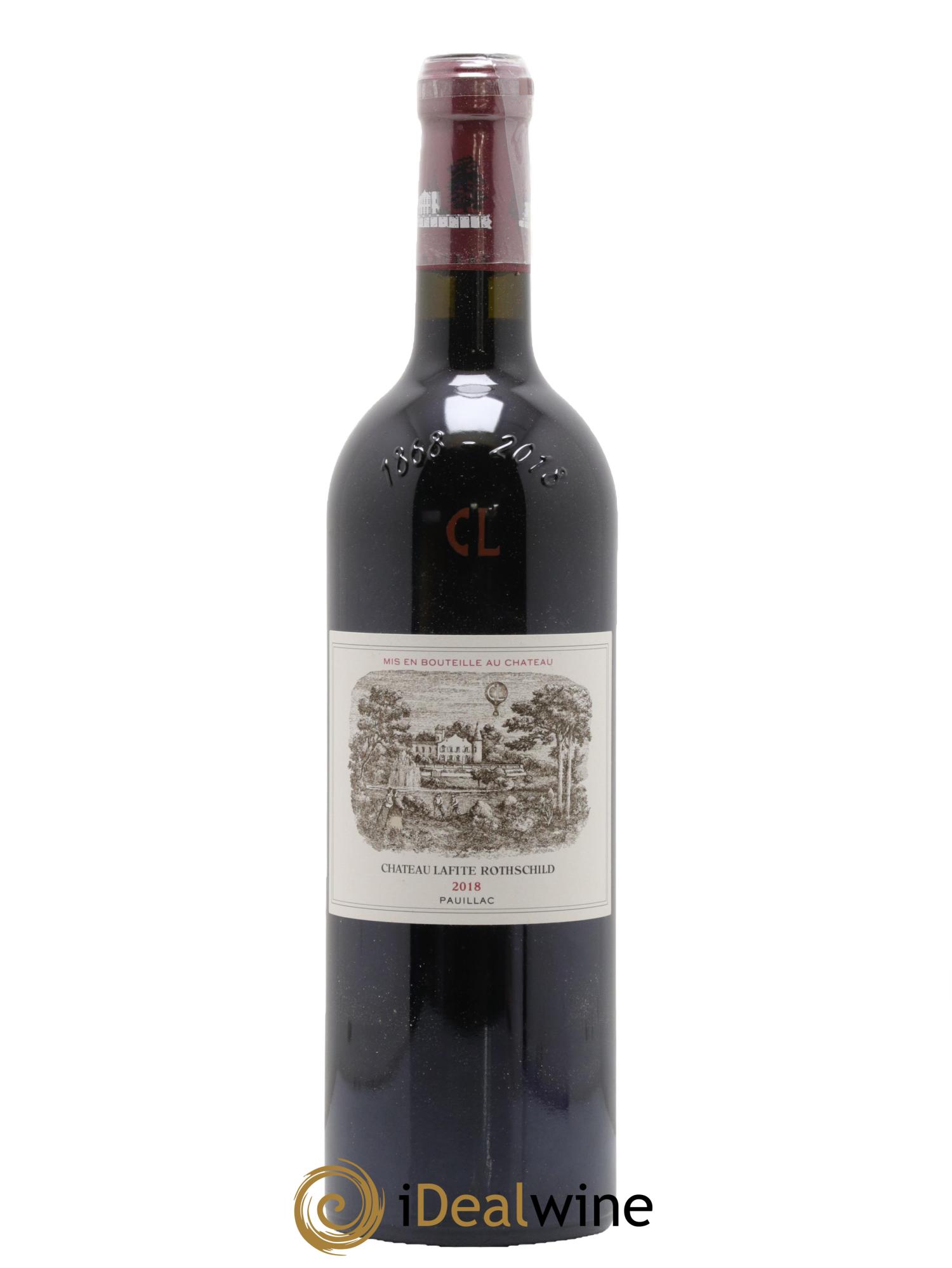 Château Lafite Rothschild 1er Grand Cru Classé 2018 - Lot of 1 bottle - 0