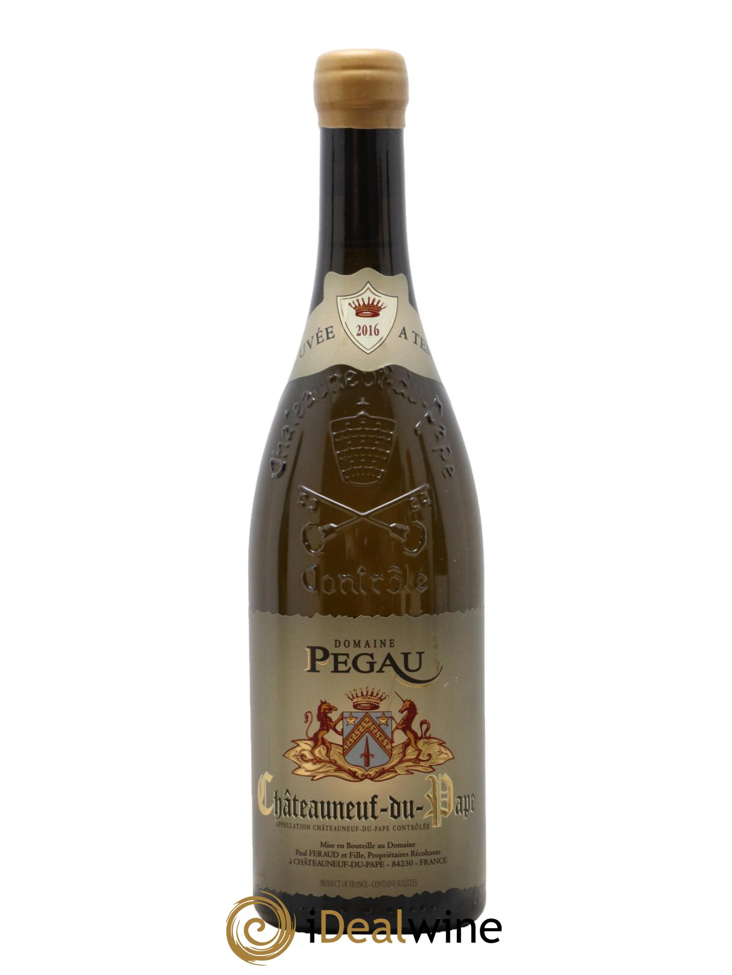 Châteauneuf-du-Pape Pégau A Tempo Paul et Laurence Féraud 2016 - Posten von 1 Flasche - 0