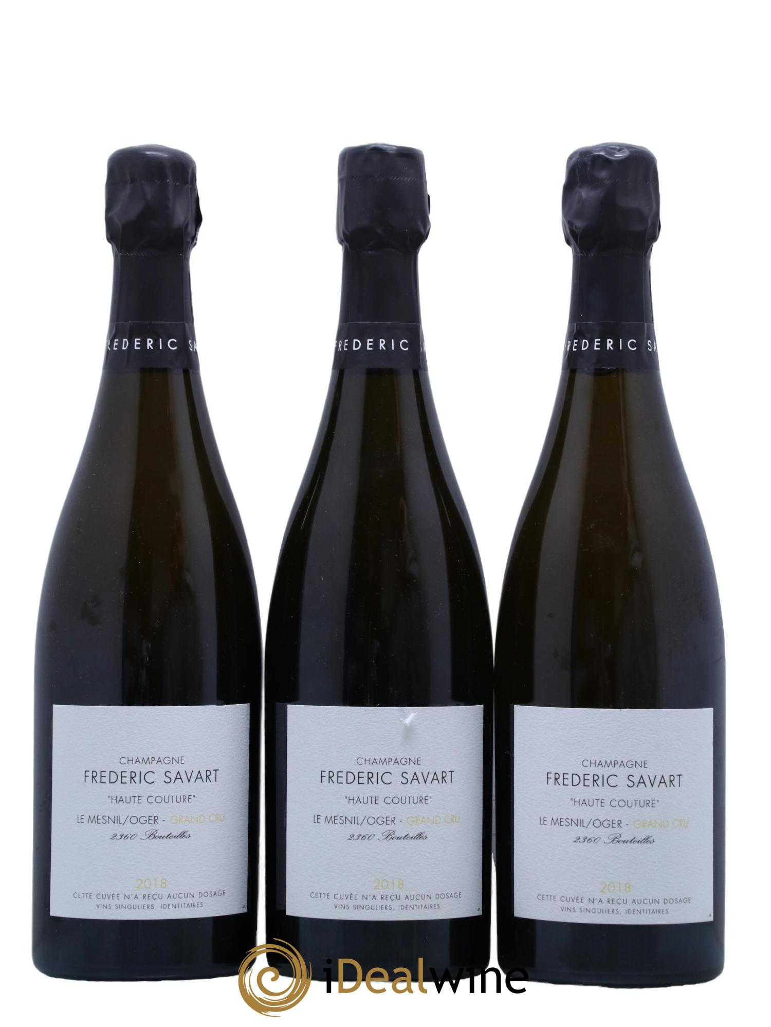 Champagne Savart Haute Couture Le Mesnil sur Oger Extra Brut (Blanc effervescent)