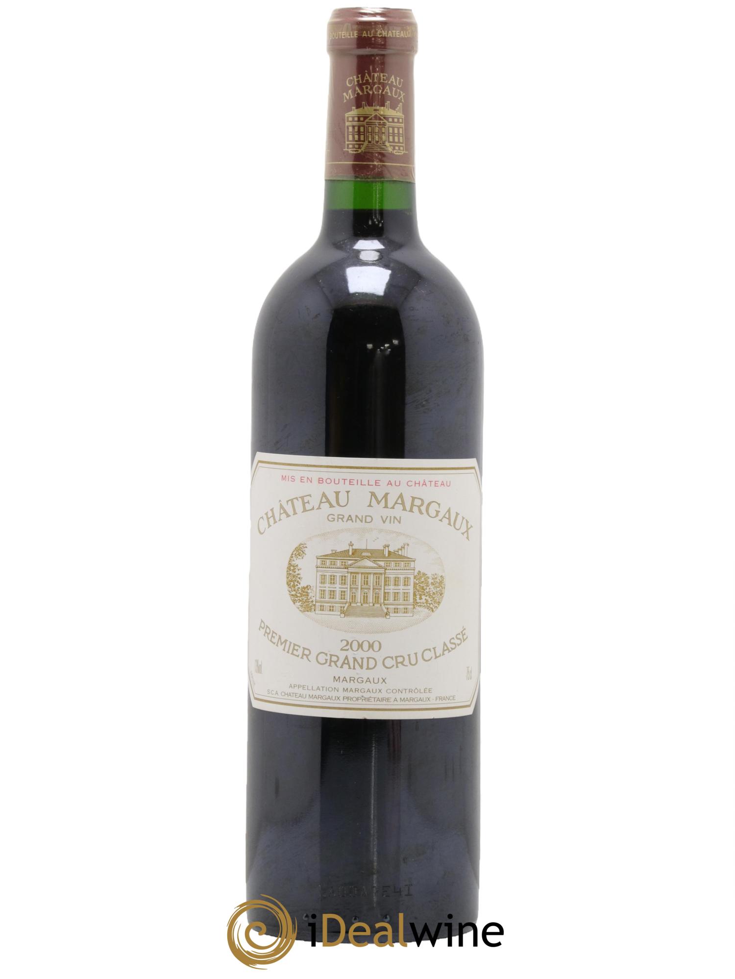 Château Margaux 1er Grand Cru Classé 2000 - Posten von 1 Flasche - 0