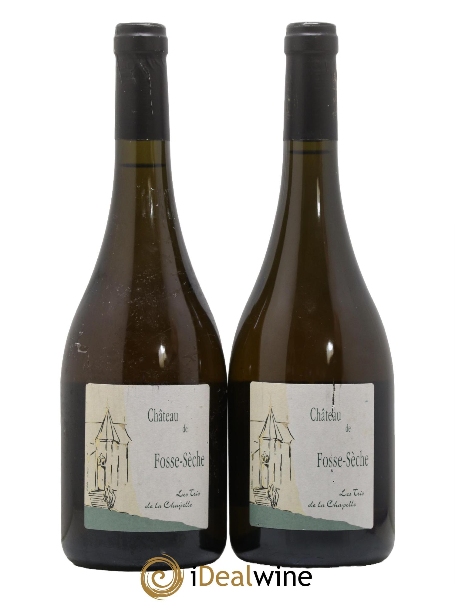 Saumur Les Tris de la Chapelle Château de Fosse-Sèche 2005 - Lot de 2 bouteilles - 0