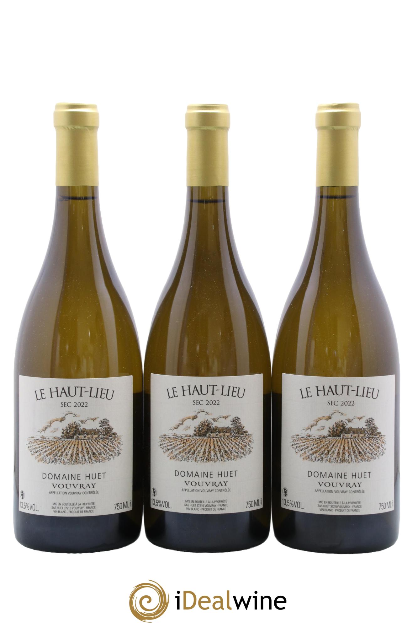 Vouvray Le Haut-Lieu Sec Domaine Huet 2022 - Lot of 3 bottles - 0