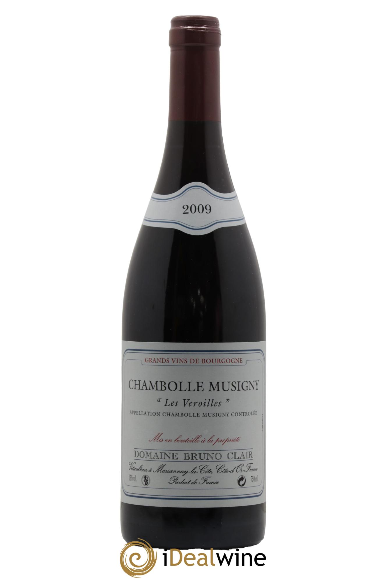 Chambolle-Musigny Les Veroilles Bruno Clair (Domaine)  2009 - Posten von 1 Flasche - 0