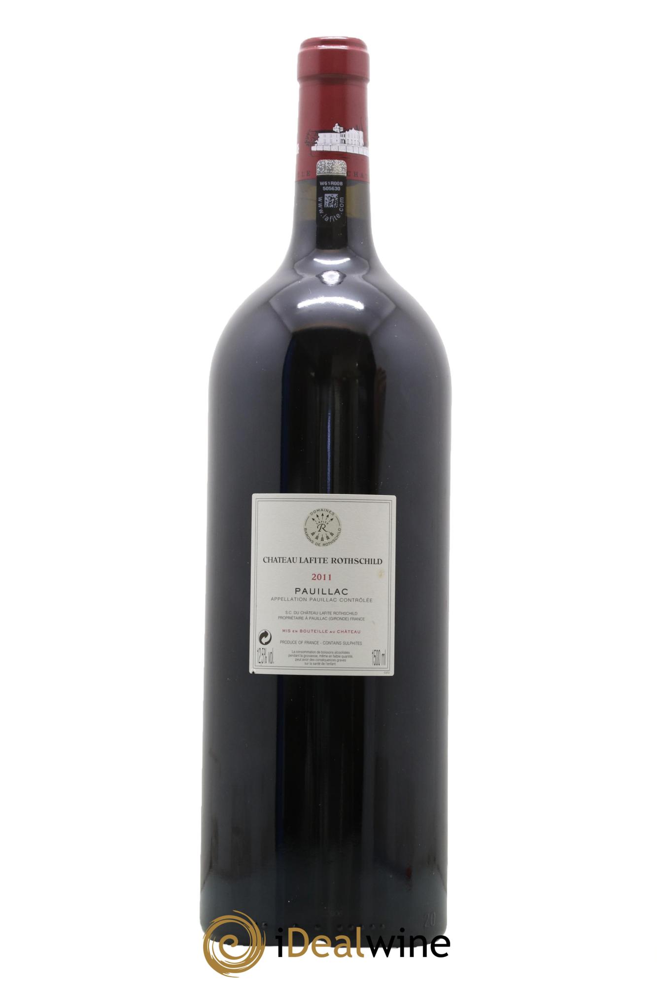 Château Lafite Rothschild 1er Grand Cru Classé 2011 - Lot de 1 magnum - 1