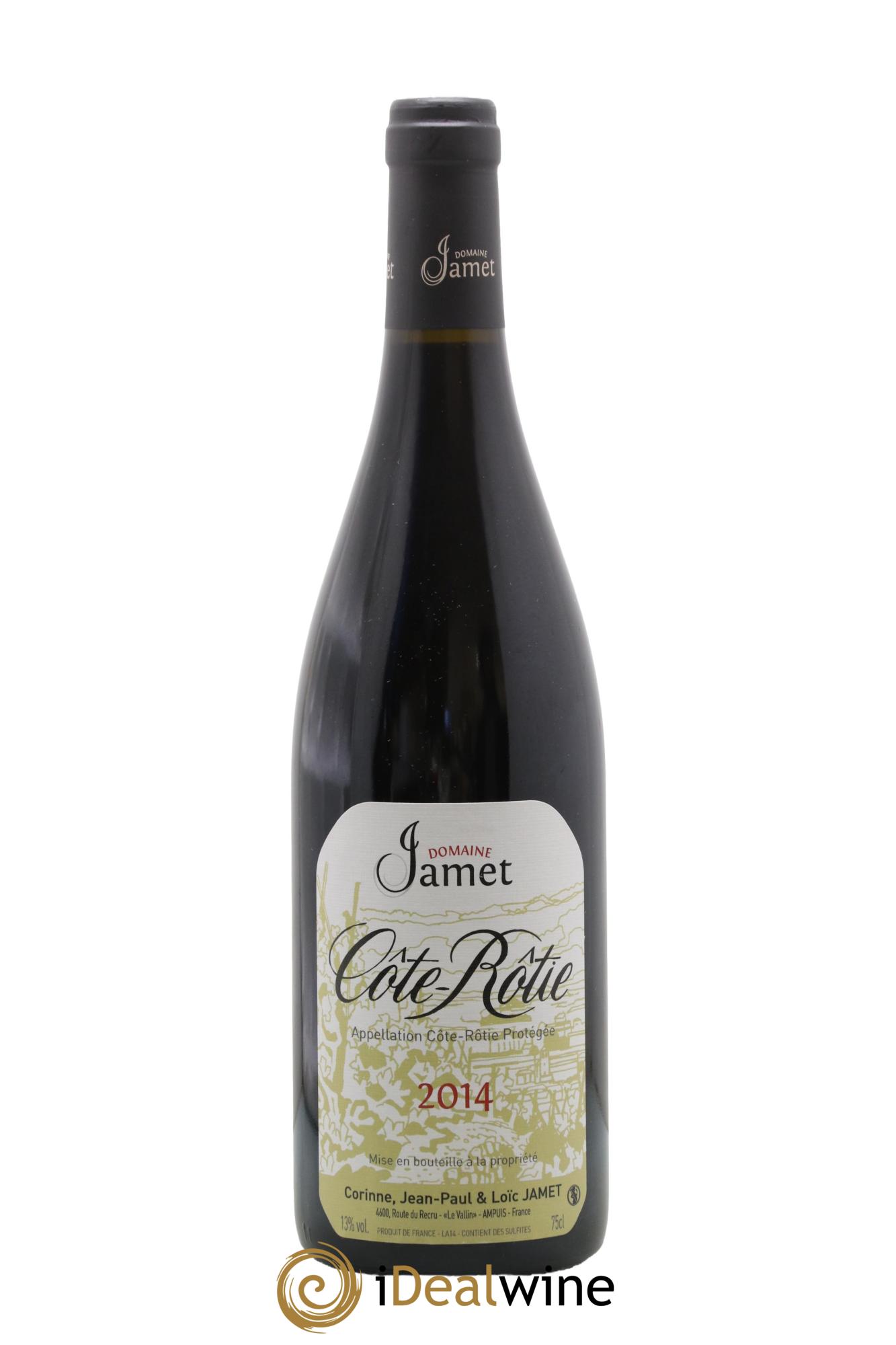 Côte-Rôtie Jamet (Domaine) 2014 - Lot of 1 bottle - 0