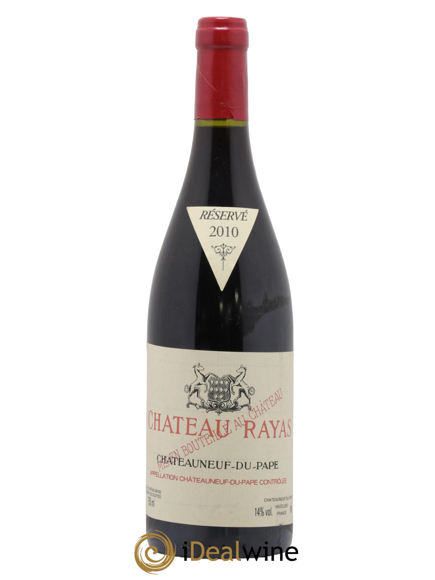 Châteauneuf-du-Pape Château Rayas Emmanuel Reynaud 2010 - Lot de 1 bouteille - 0