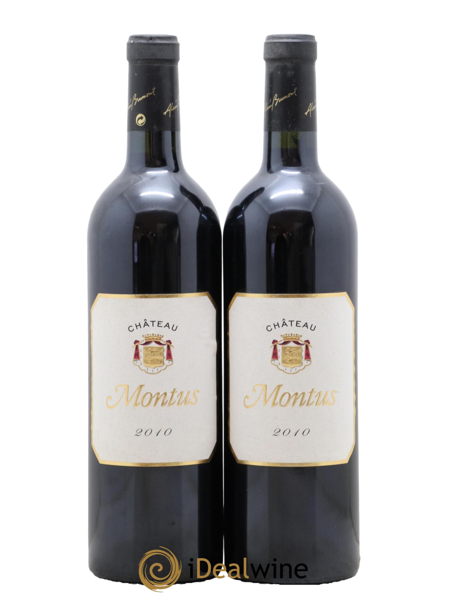 Madiran Château Montus Alain Brumont  2010 - Lot of 2 bottles - 0