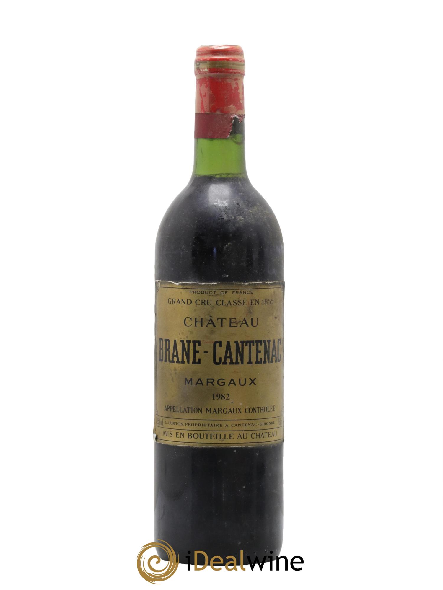 Château Brane Cantenac 2ème Grand Cru Classé 1982 - Lot of 1 bottle - 0