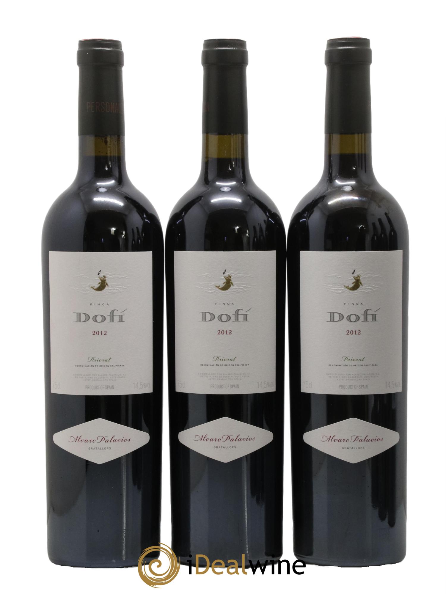 Priorat DOCa DOCA Finca Dofi Alvaro Palacios 2012 - Lot de 6 bouteilles - 1