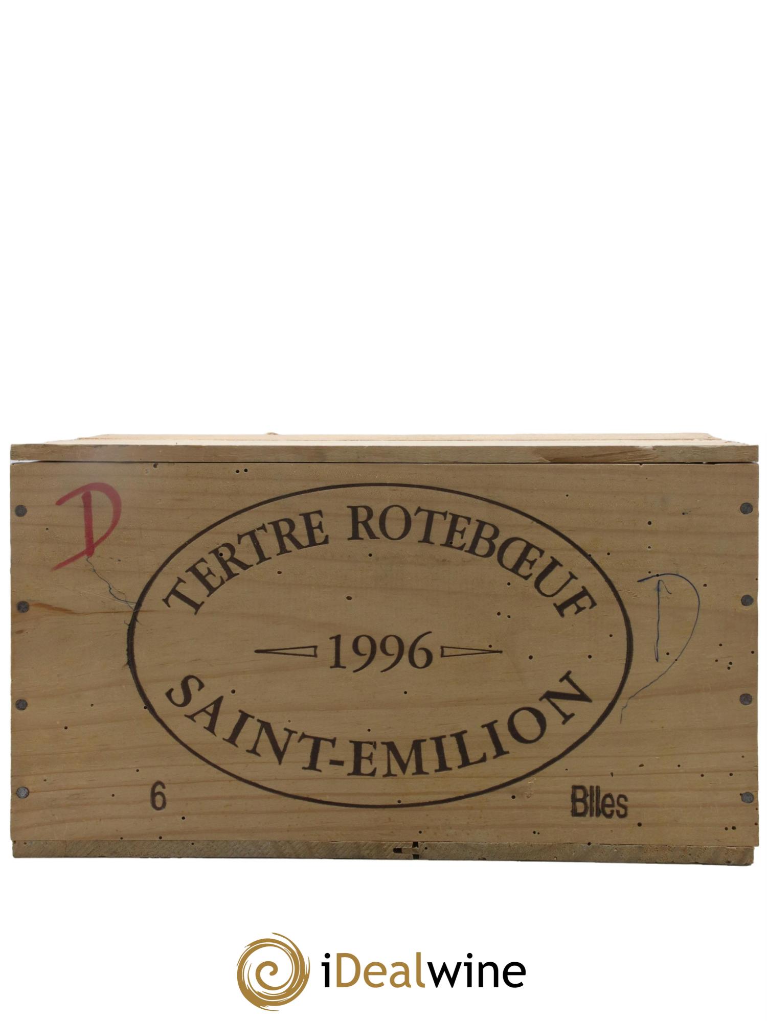 Château Tertre Roteboeuf 1996 - Posten von 6 Flaschen - 3