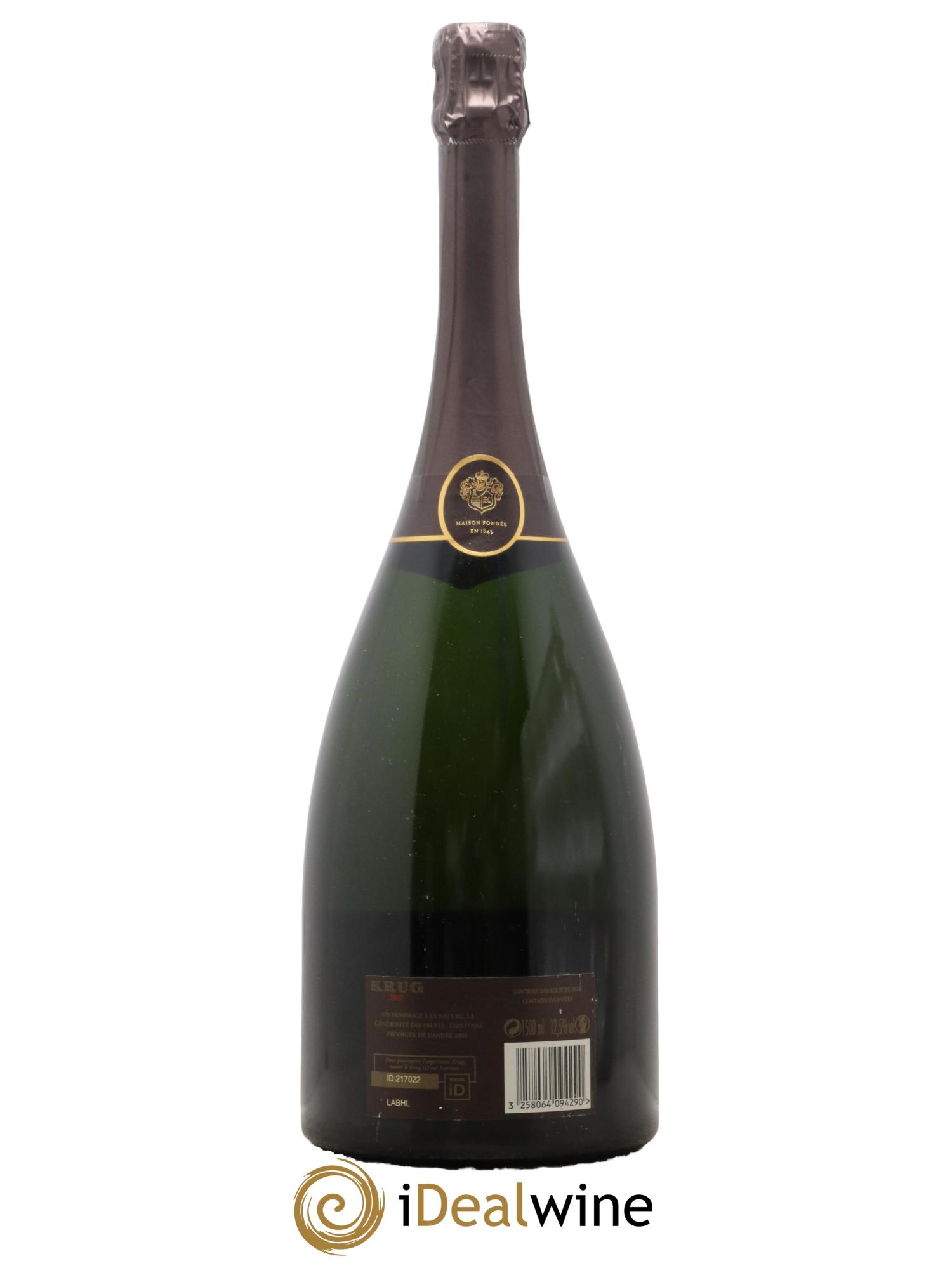 Vintage Krug 2002 - Lot of 1 magnum - 1