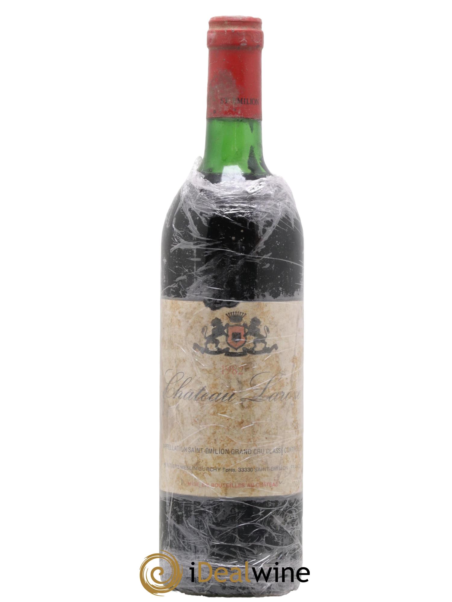 Château Laroze Grand Cru Classé 1982 - Lot de 1 bouteille - 0