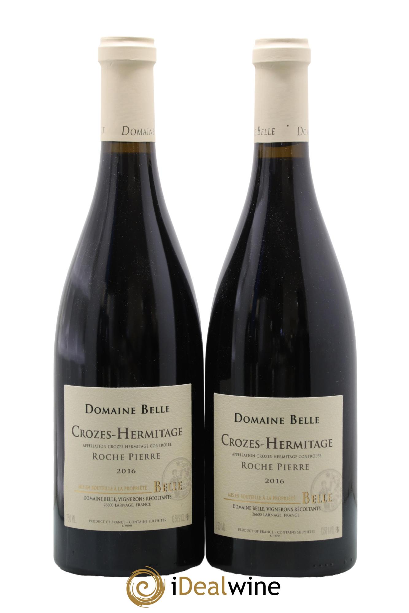 Crozes-Hermitage Roche Pierre Domaine Belle 2016 - Posten von 2 Flaschen - 0