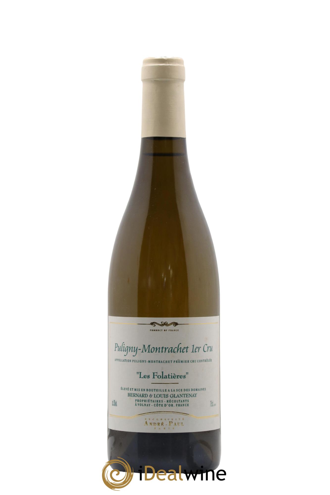 Puligny-Montrachet 1er Cru Les Folatières Bernard et Thierry Glantenay (Domaine) 2011 - Lot de 1 bouteille - 0