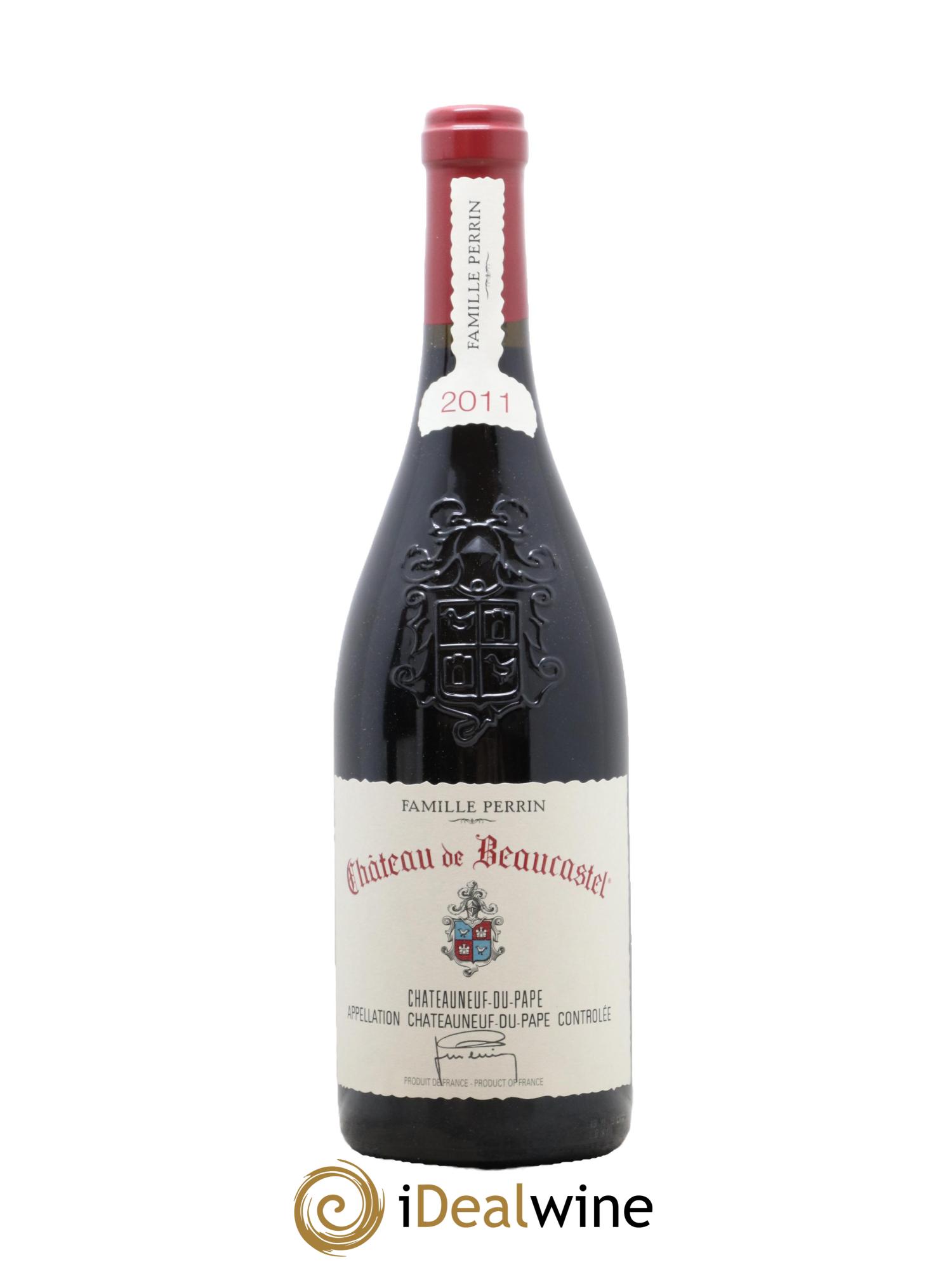 Châteauneuf-du-Pape Château de Beaucastel Famille Perrin 2011 - Lot de 1 bouteille - 0